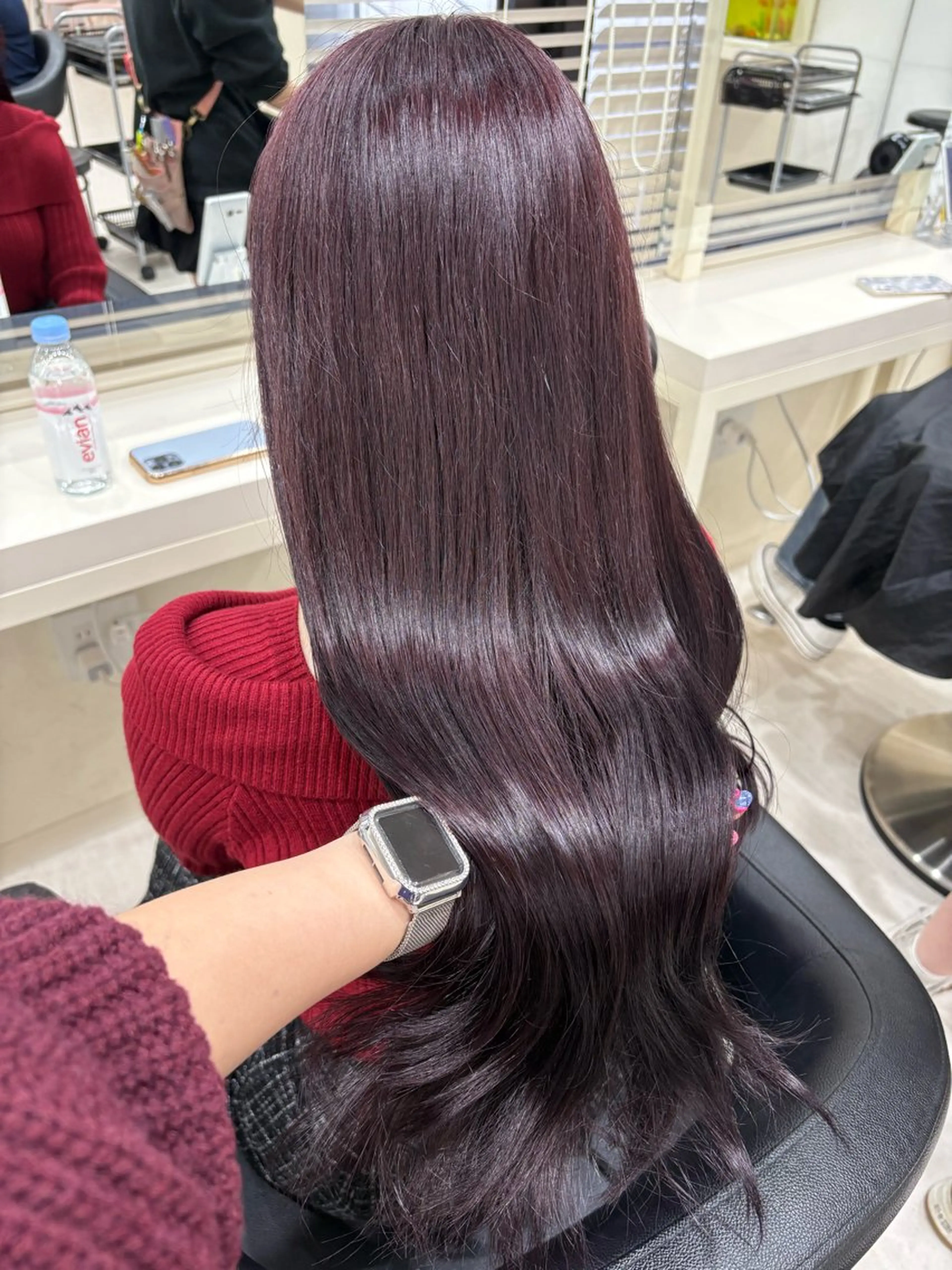 カラー ベージュ・ラベンダー カラー🎀りりのヘアスタイル