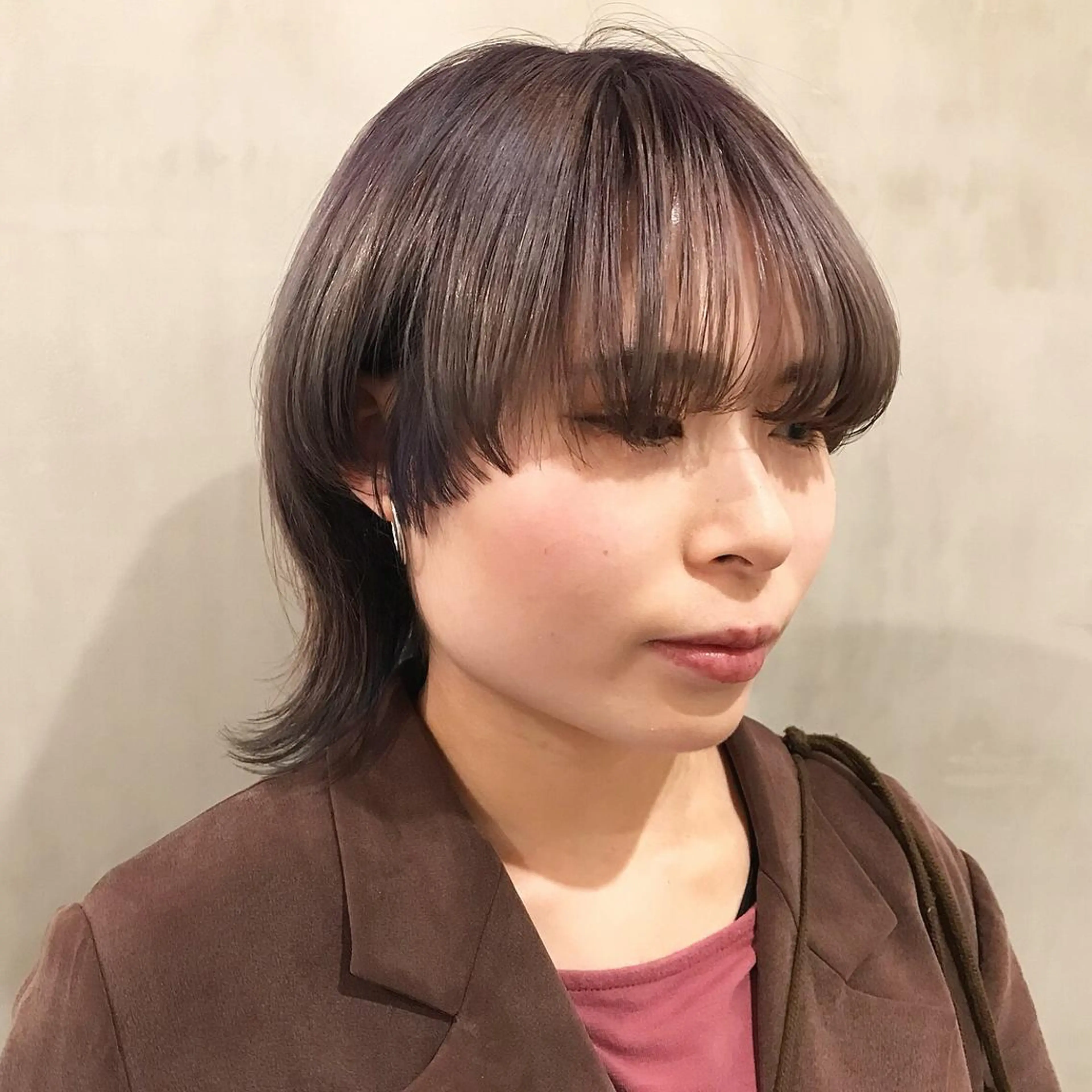 ミディアム カラー カット ヘアカラー トリートメント 優作 〜圧倒的信頼〜のヘアスタイル