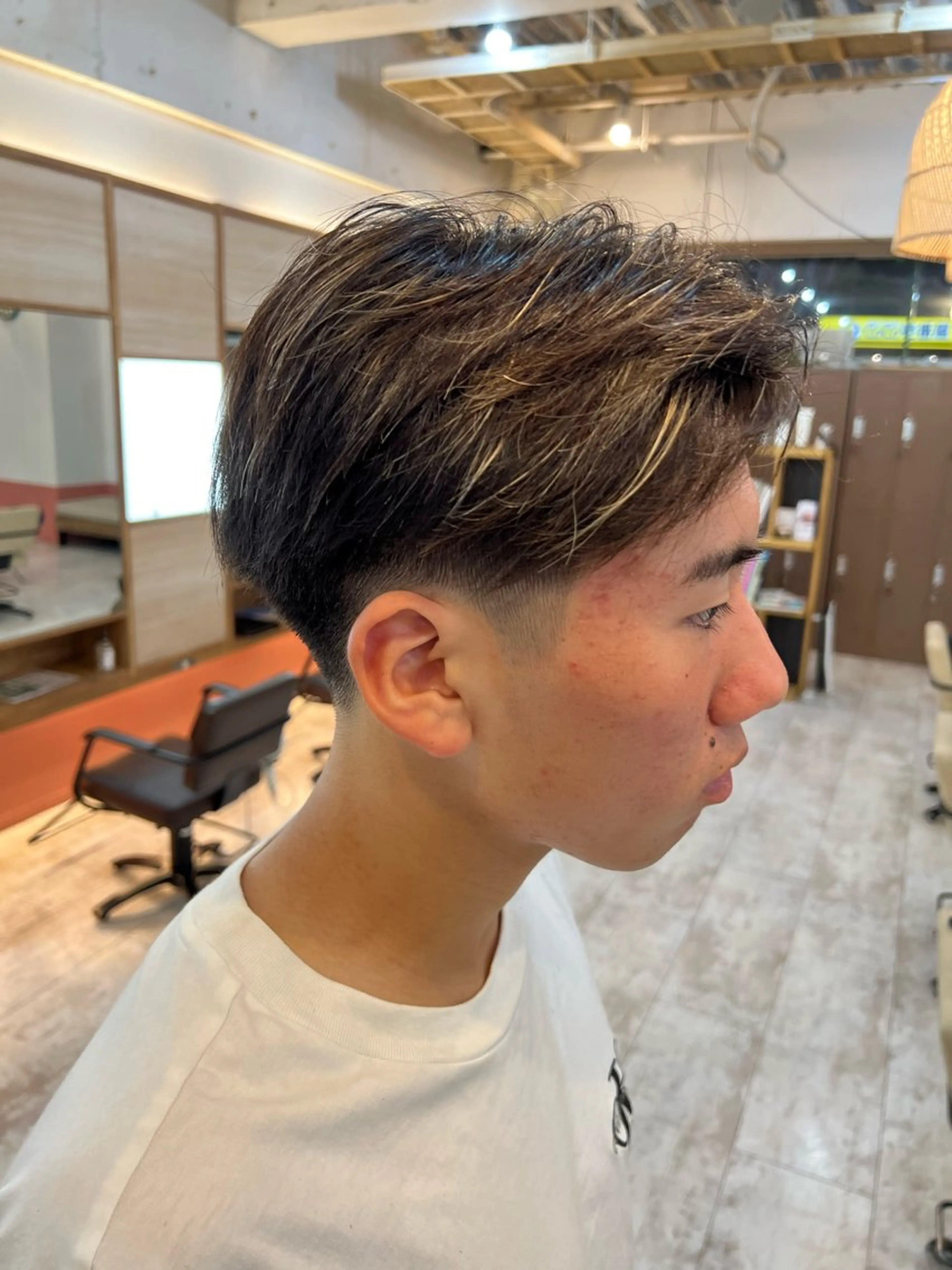 メンズ plaatje ハルトのヘアスタイル