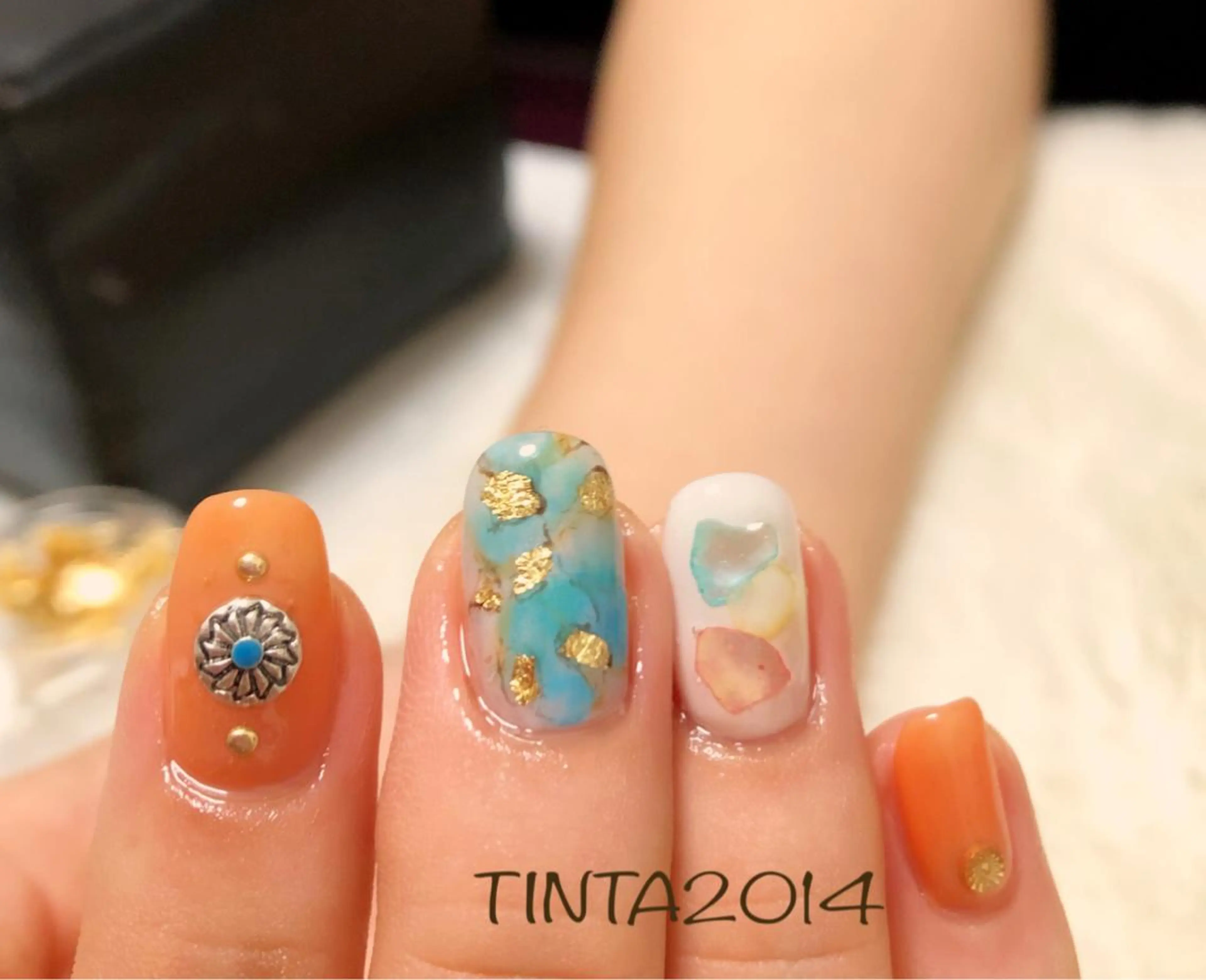 ネイル 夏ネイル 馬場 典子のネイルデザイン