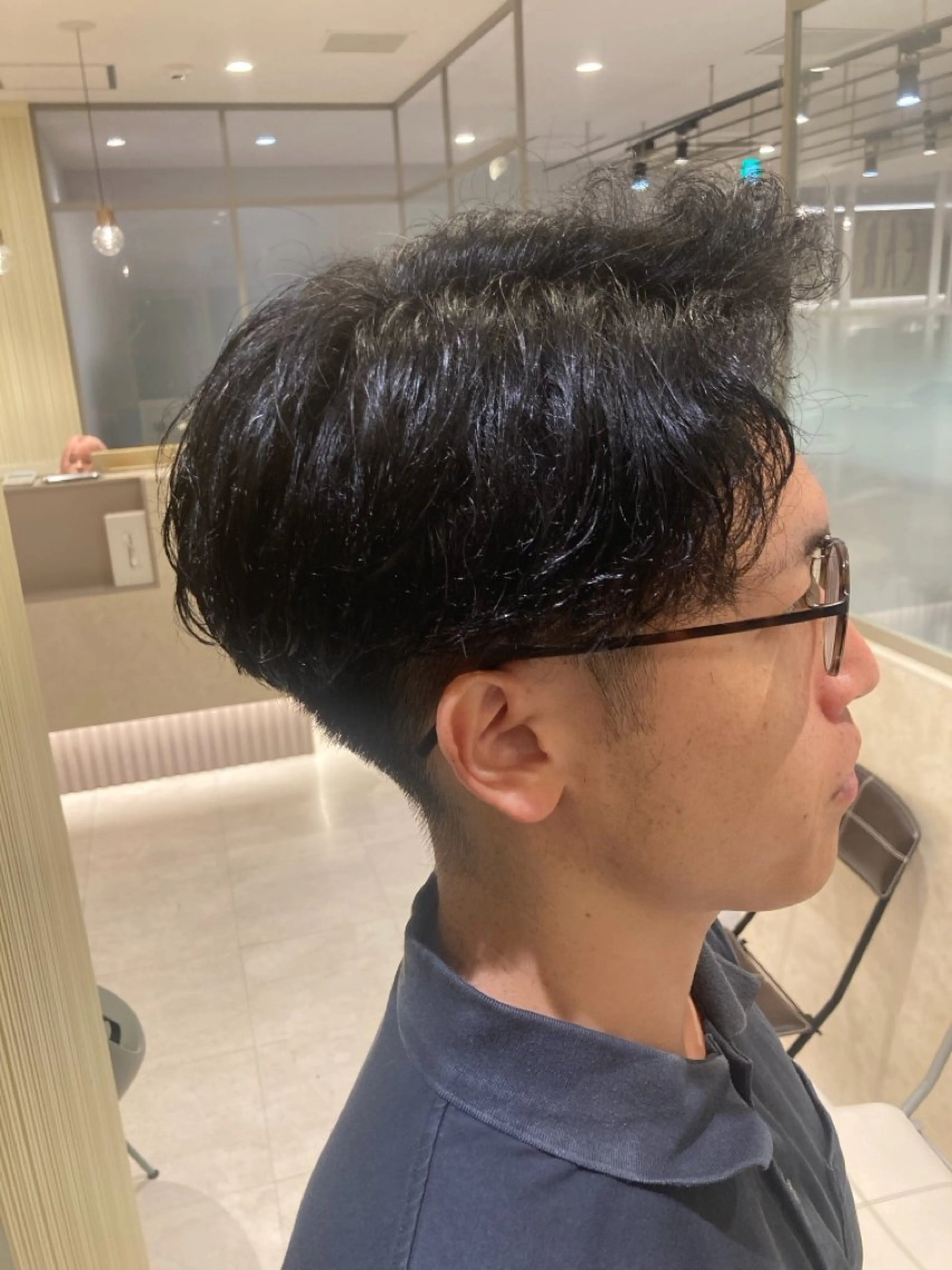 パーマ メンズ カラー/カット パーマtoshikiのヘアスタイル