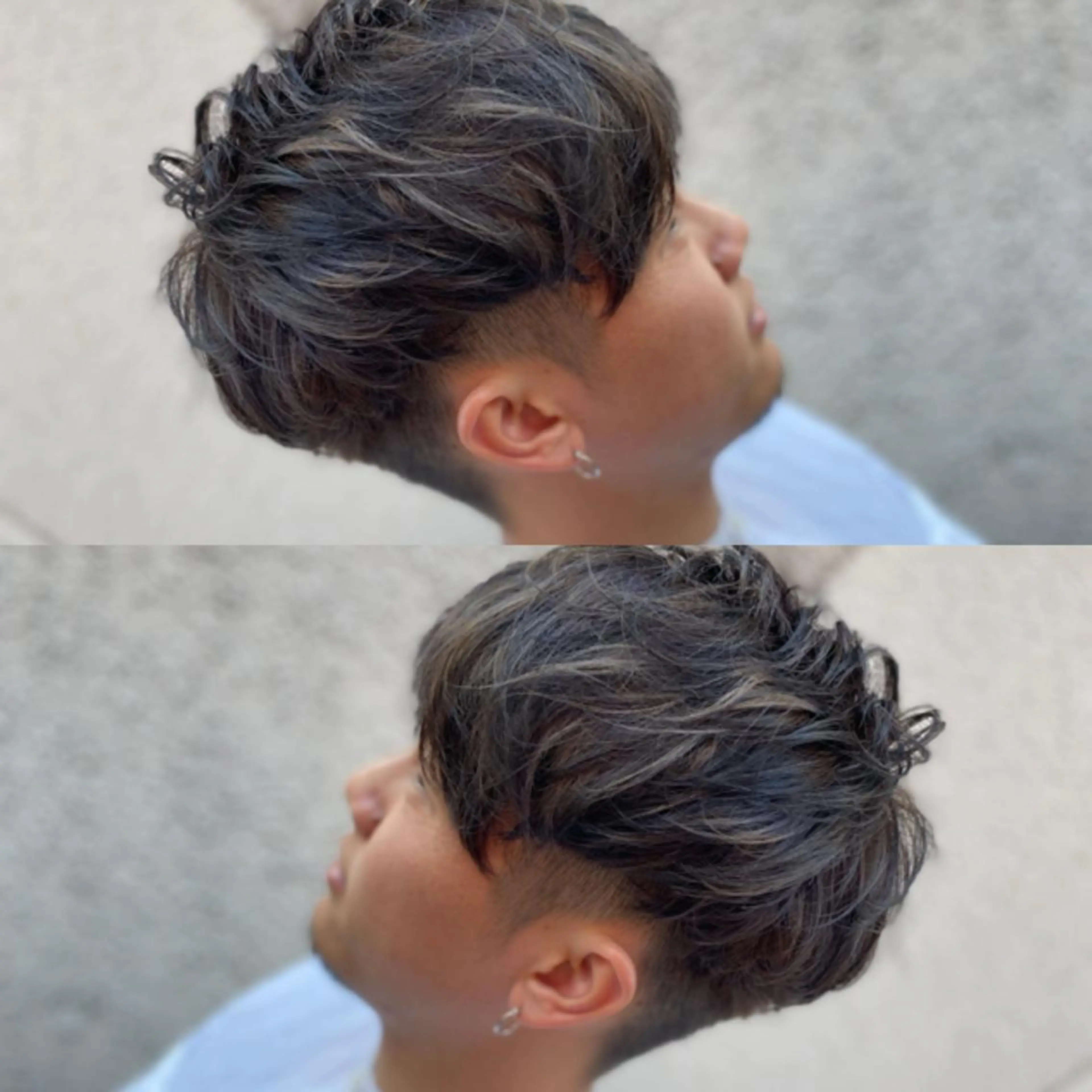 ショート UP-PU ART  HAIRのヘアスタイル