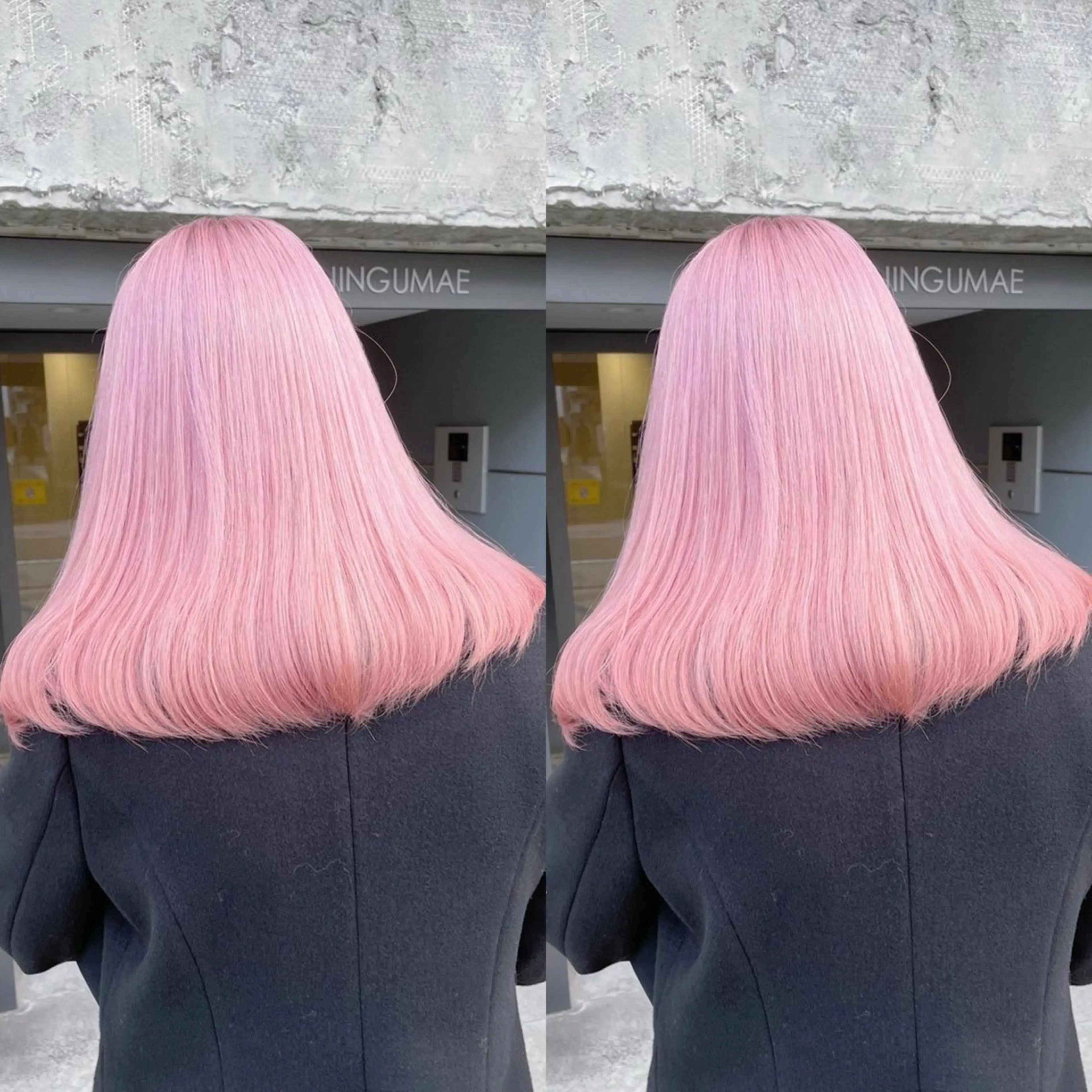 ミディアム カラー ヘアカラー トリートメント ヘアセット ブリーチ無しダブル カラー🦕まどかのヘアスタイル