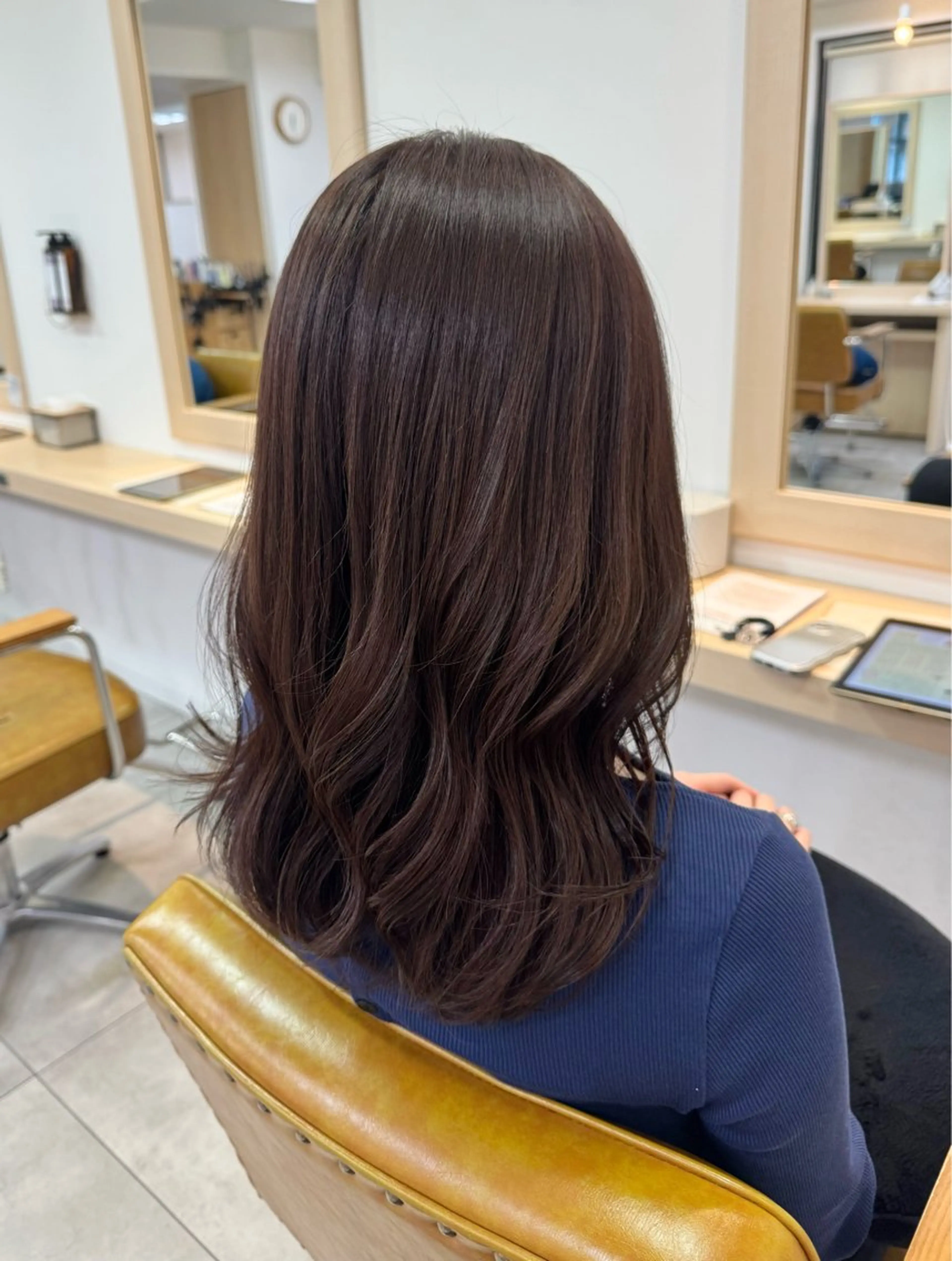 セミロング 金山/レイヤー カット/Hikariのヘアスタイル