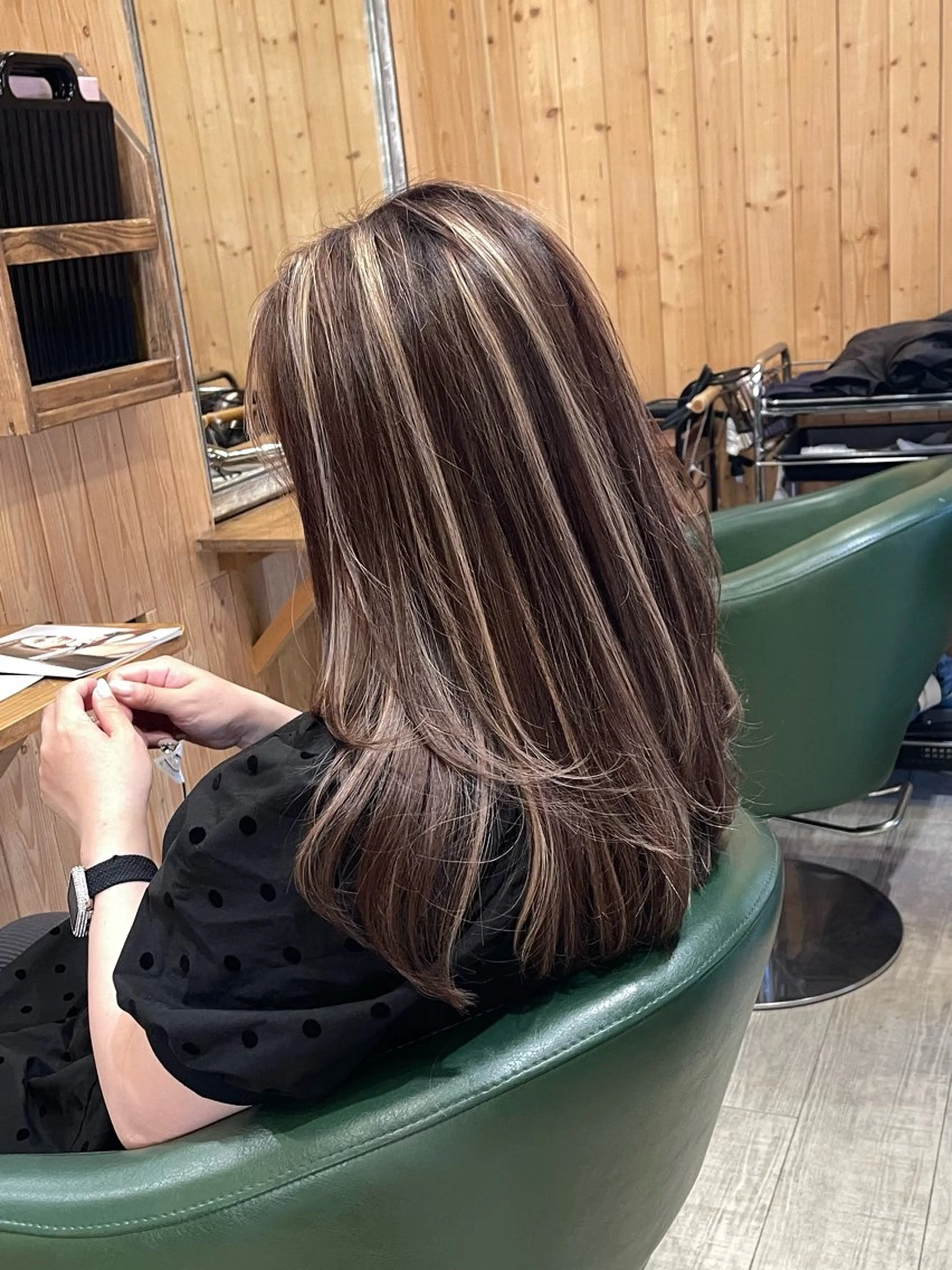 セミロング カット ヘアカラー 谷山銀二郎/ 副店長のヘアスタイル