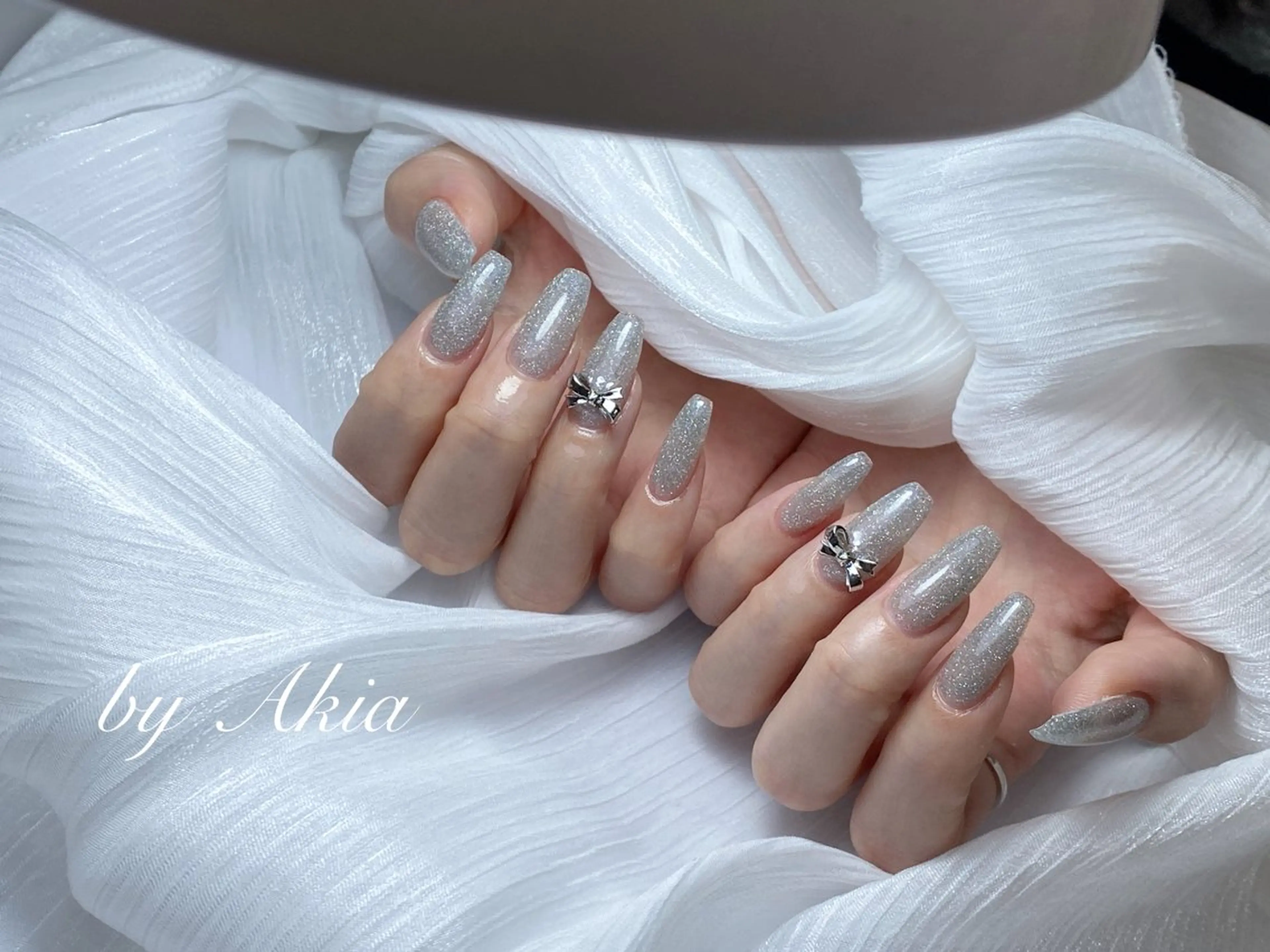 ⭐️キラキラ⭐️フラッシュネイル  初回ソフトジェルオフ無料の写真