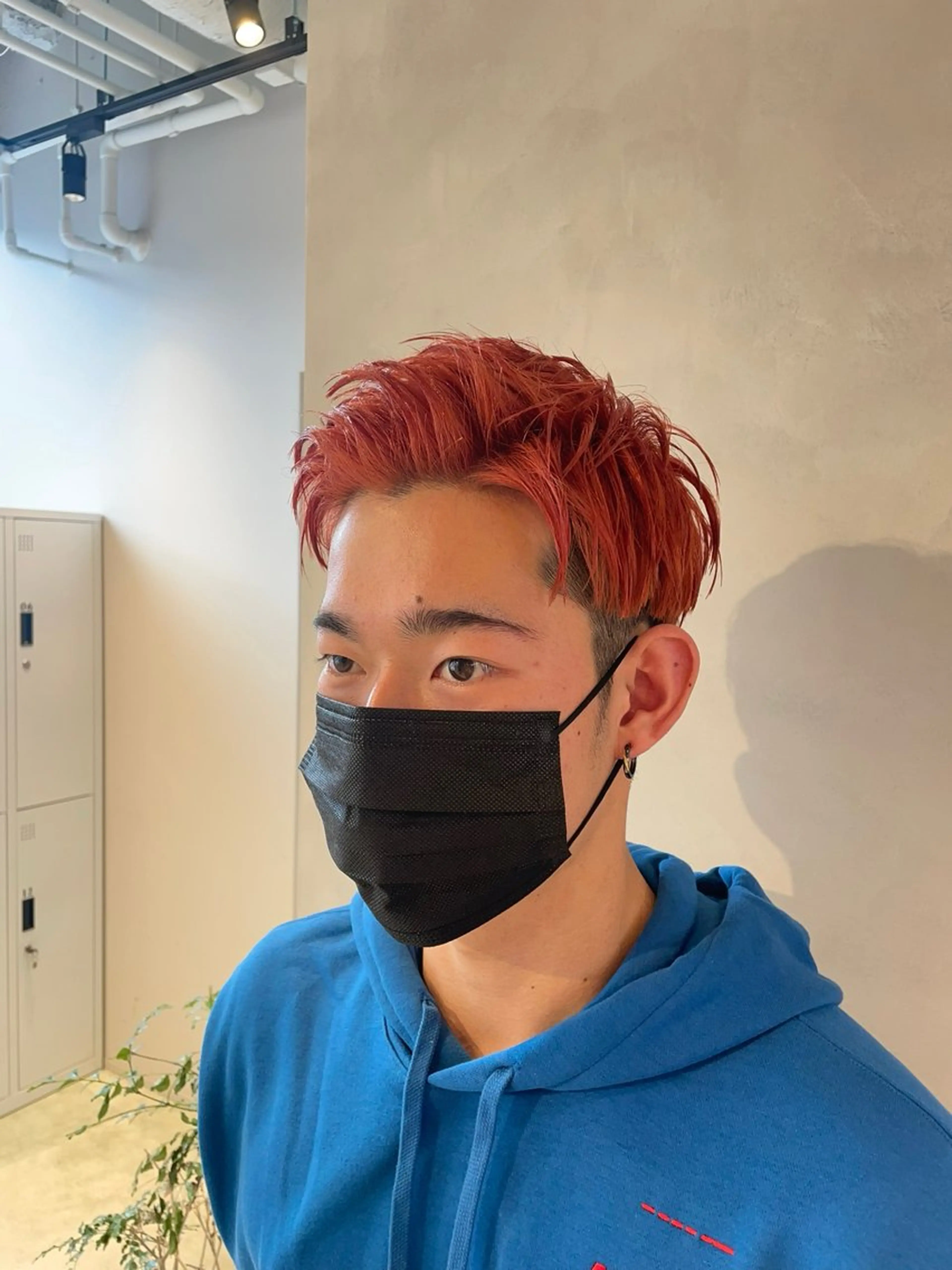 カラー メンズ カット ヘアカラー トリートメント 渋谷レイヤーカット/ 暖色艶カラー🩵高橋のヘアスタイル