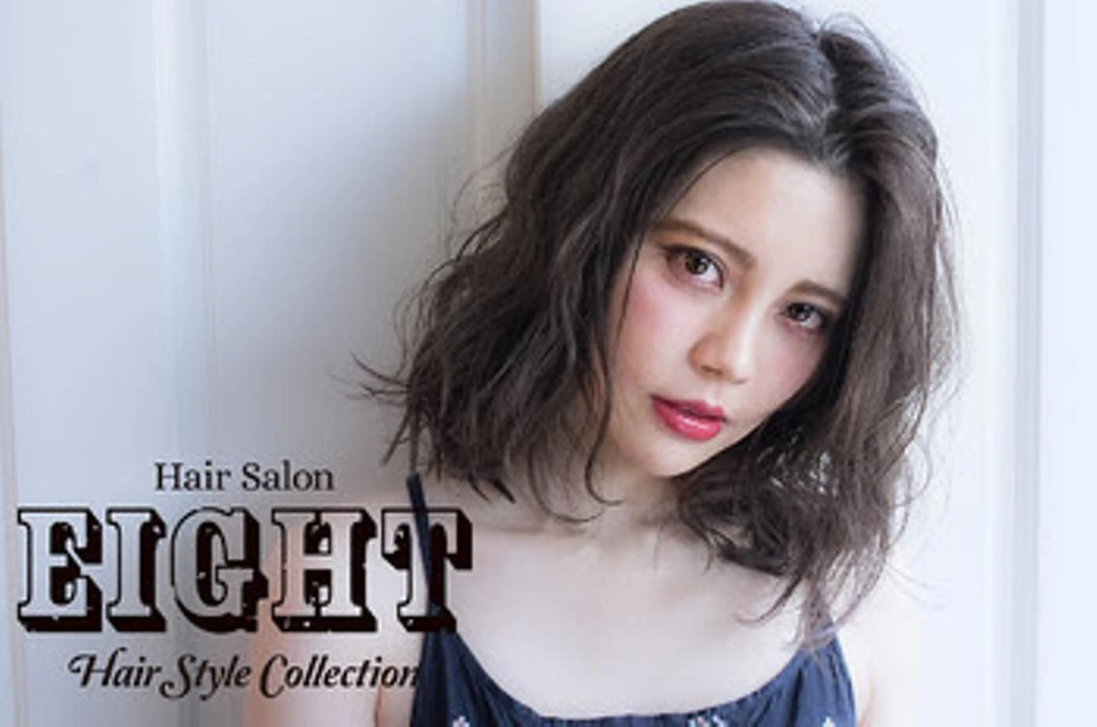 ミディアム フジサキ ケンのヘアスタイル