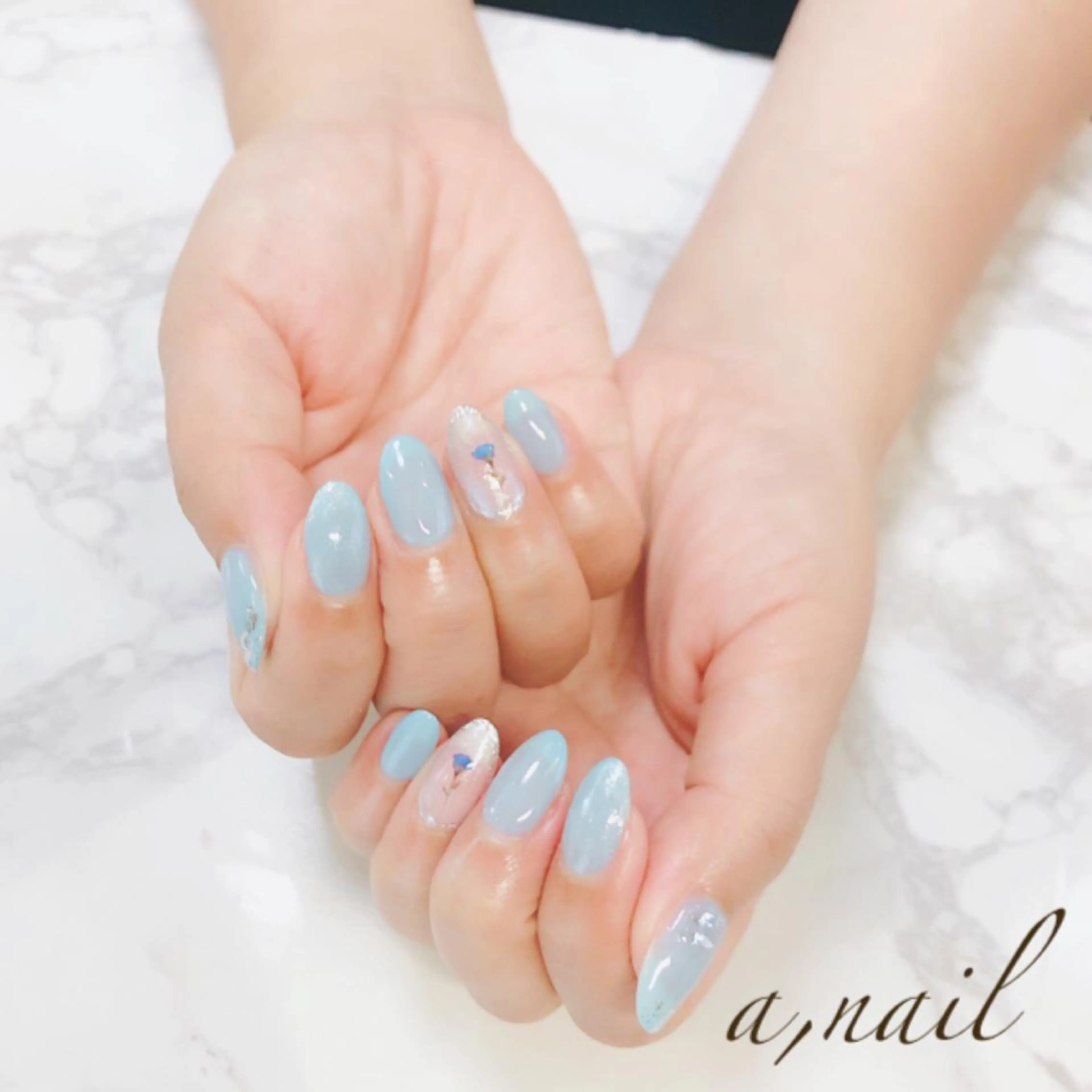 ネイル フラワーネイル フットネイル ジェルネイル グラデーション オフィスネイル ハンドネイル ネイルサロン エーネイルのネイルデザイン