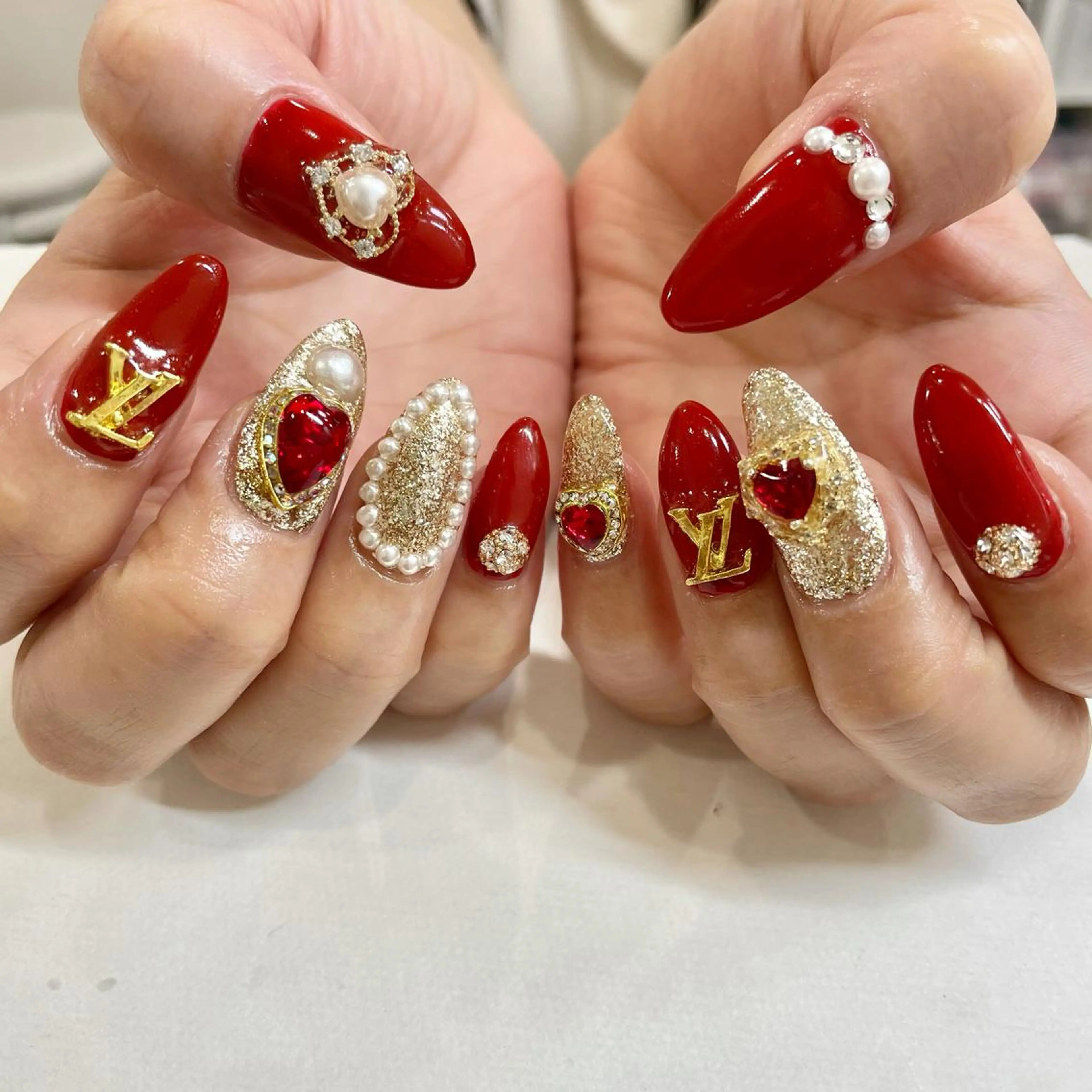 ネイル ハンドネイル 🎀AYAKO 🎀中韓ネイルのネイルデザイン