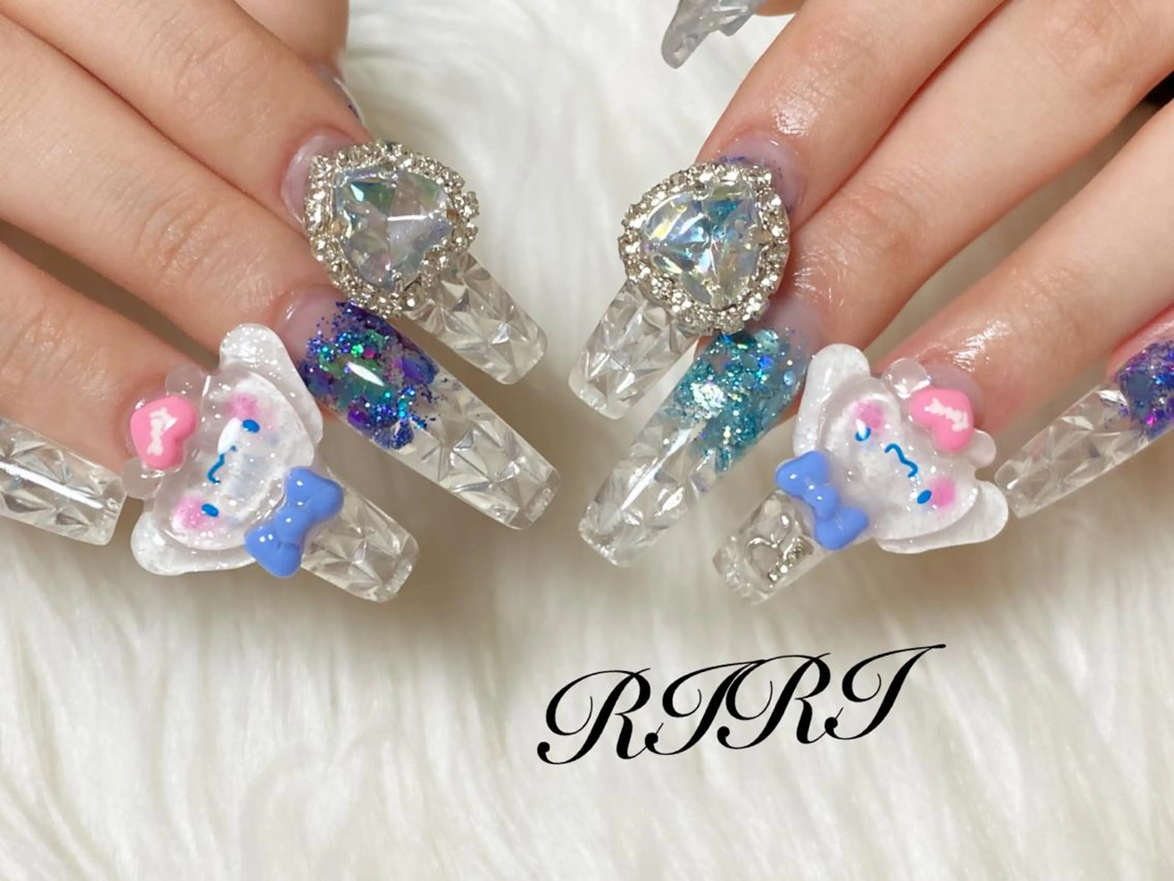 ネイル ハンドネイル riri オーナーのネイルデザイン