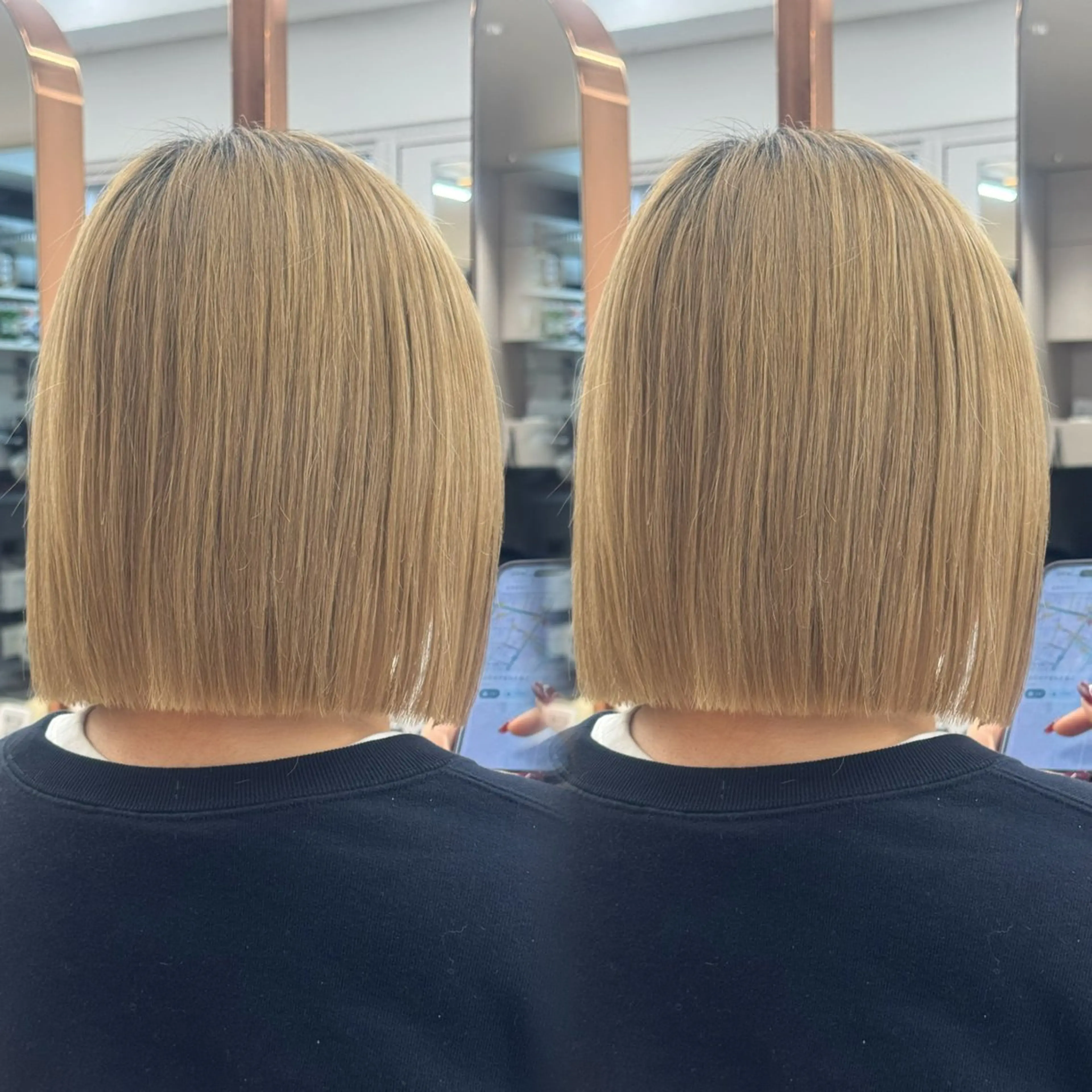 ミディアム ウルフ/レイヤー/ ボブ/大石晴也🦋のヘアスタイル