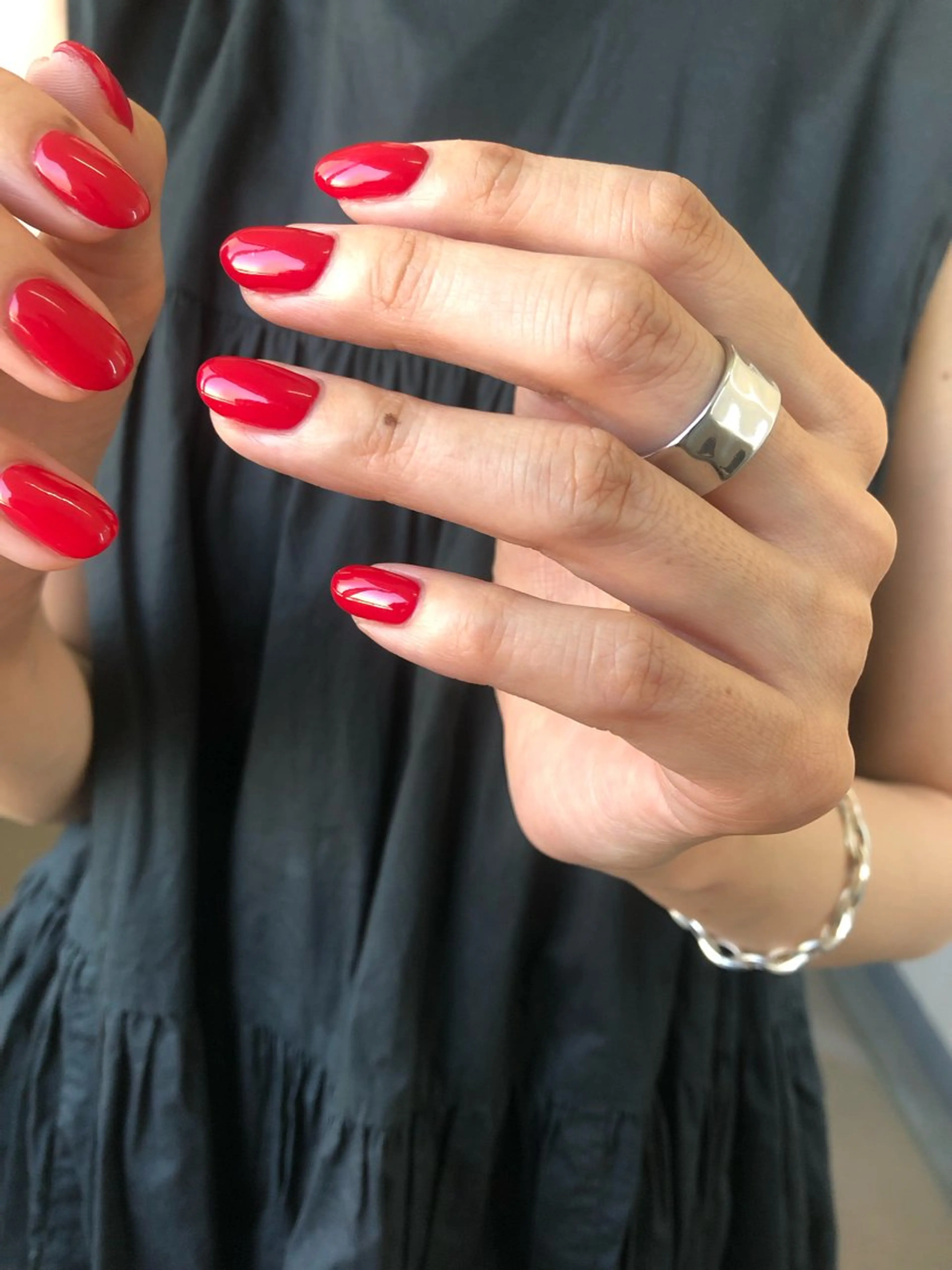 ハンドネイル🗯ワンカラー、オフケア込みの写真