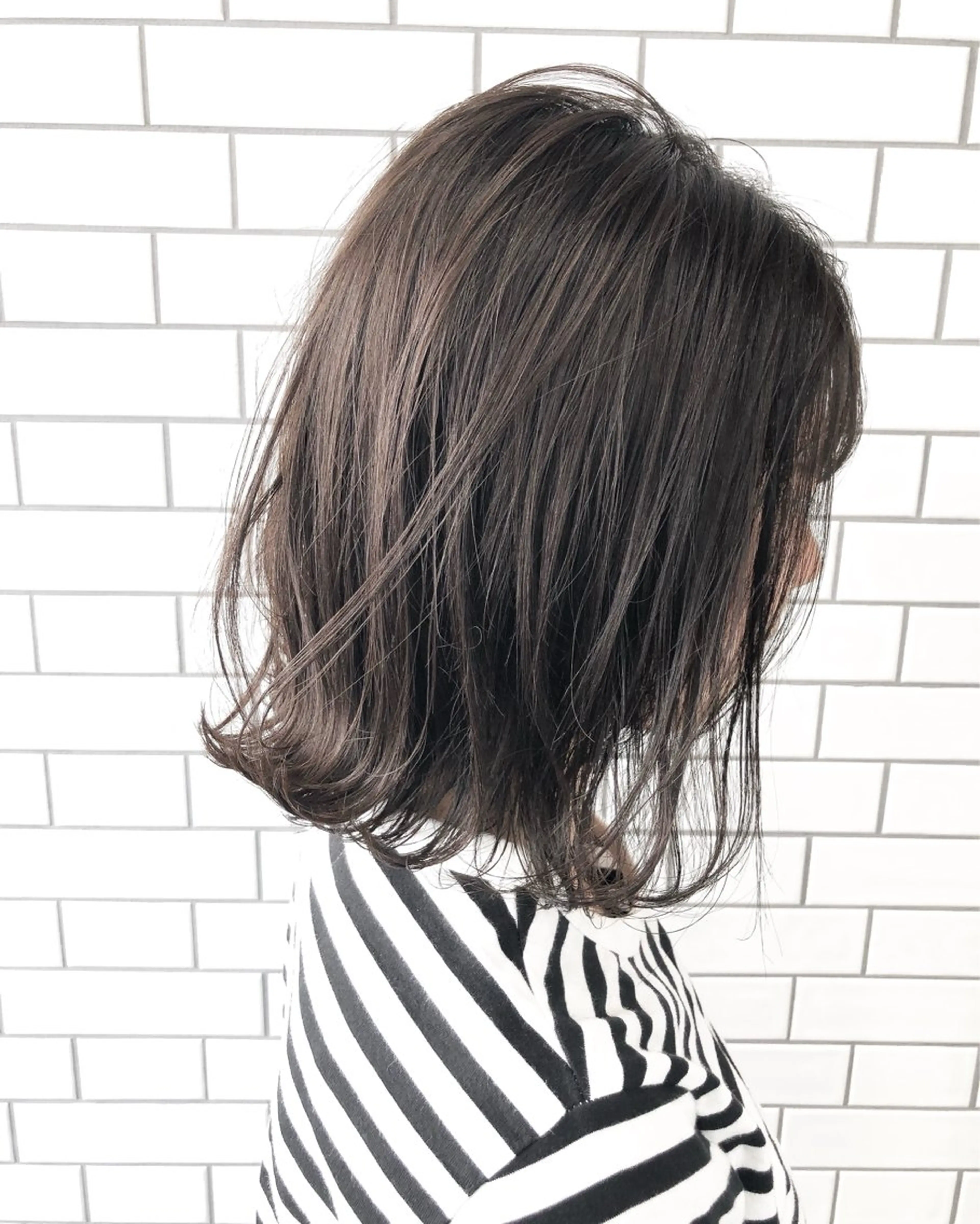 カット（骨格診断なし）＋【高濃度ケラチン配合】髪質改善カラー＋クイックTRの写真