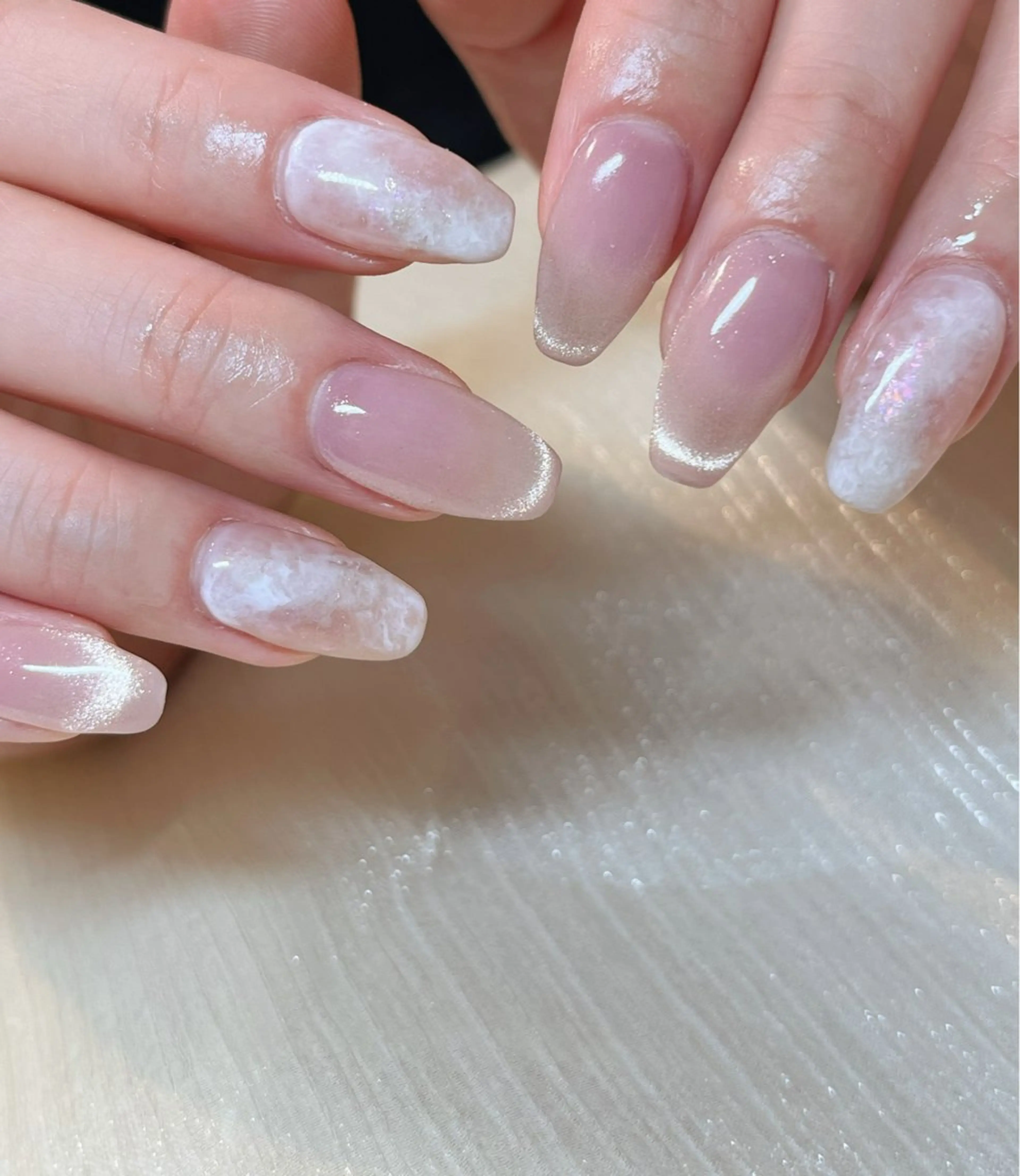 ネイル ニュアンスネイル 🦋miyavi nail🦋ヤミのネイルデザイン