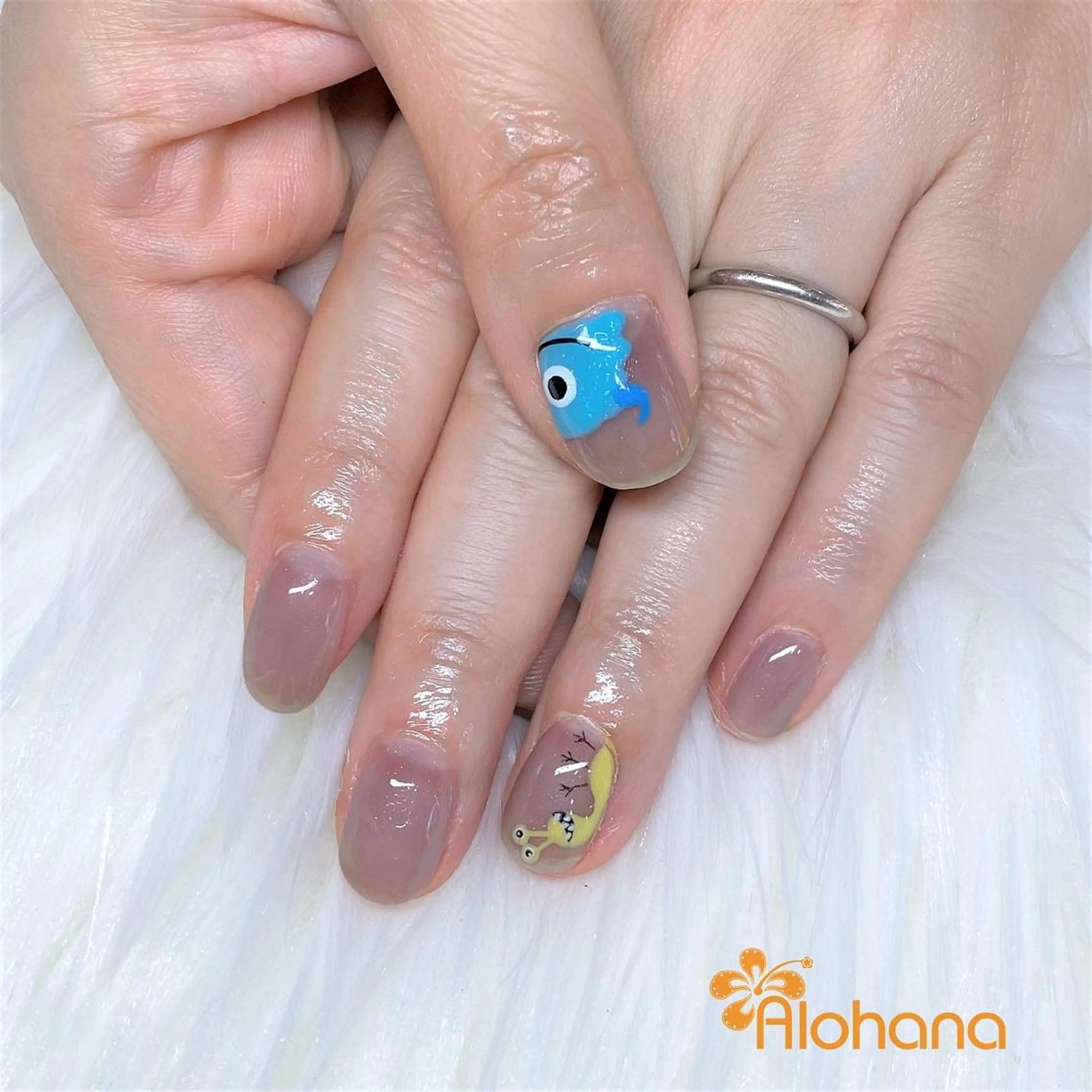 ネイル ハンドネイル Alohana所属・Alohana Minaのネイルデザイン