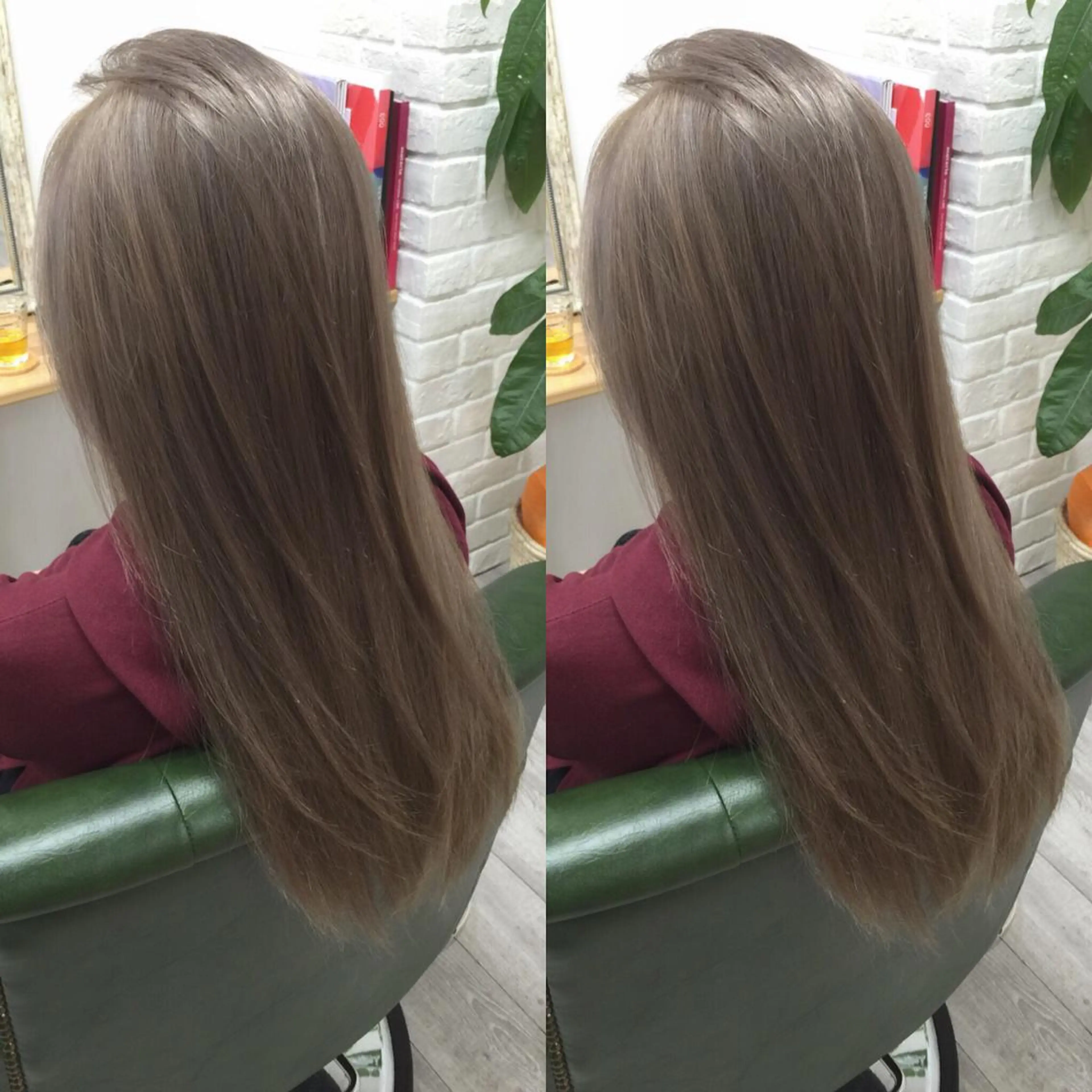 セミロング カラー Merci メルシー 福岡、今泉のヘアスタイル