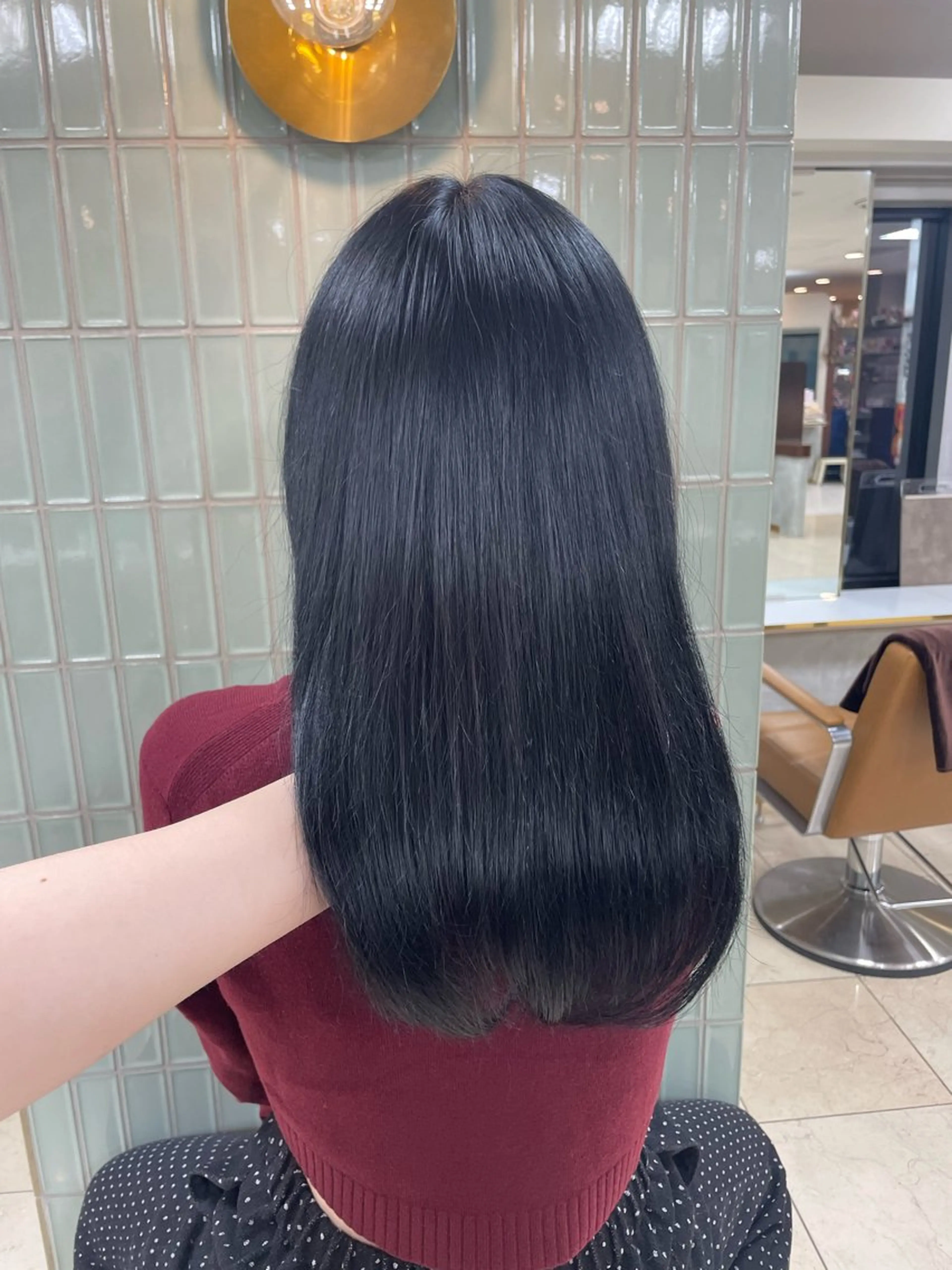 カラー 🌿新宿 カットモデル🫧のヘアスタイル