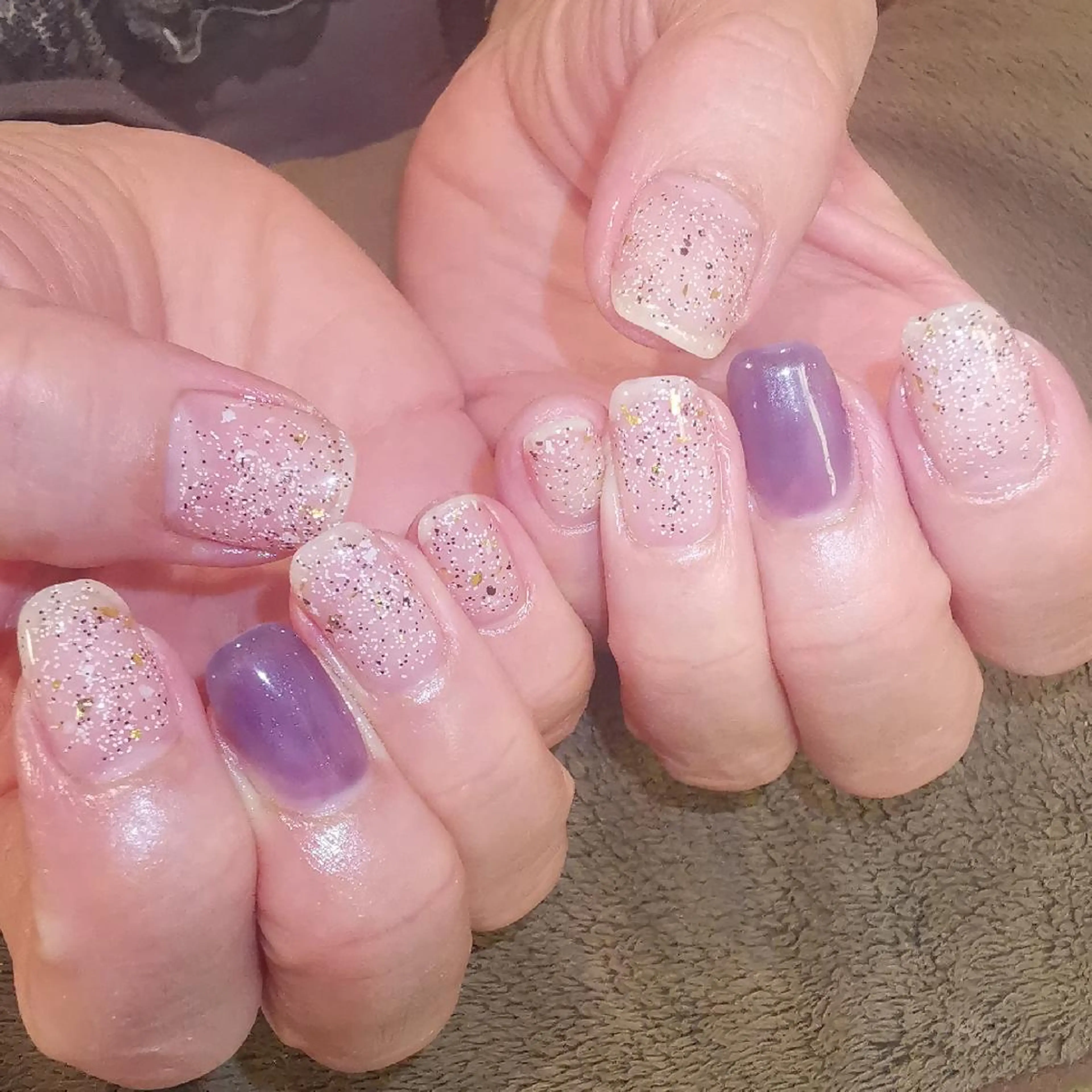 ネイル クリアネイル ハンドネイル reve あやののネイルデザイン