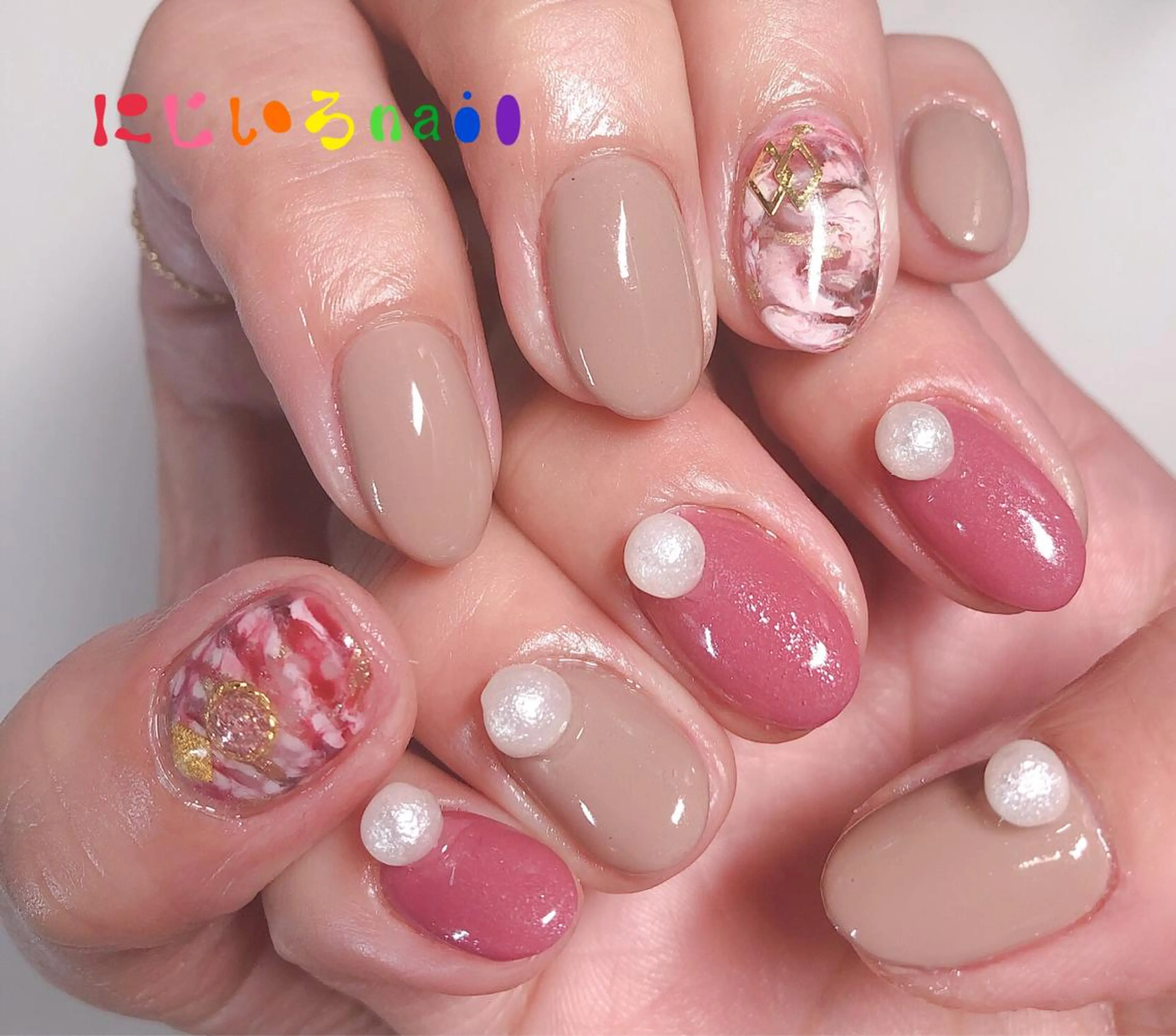 ネイル にじいろ nailのネイルデザイン