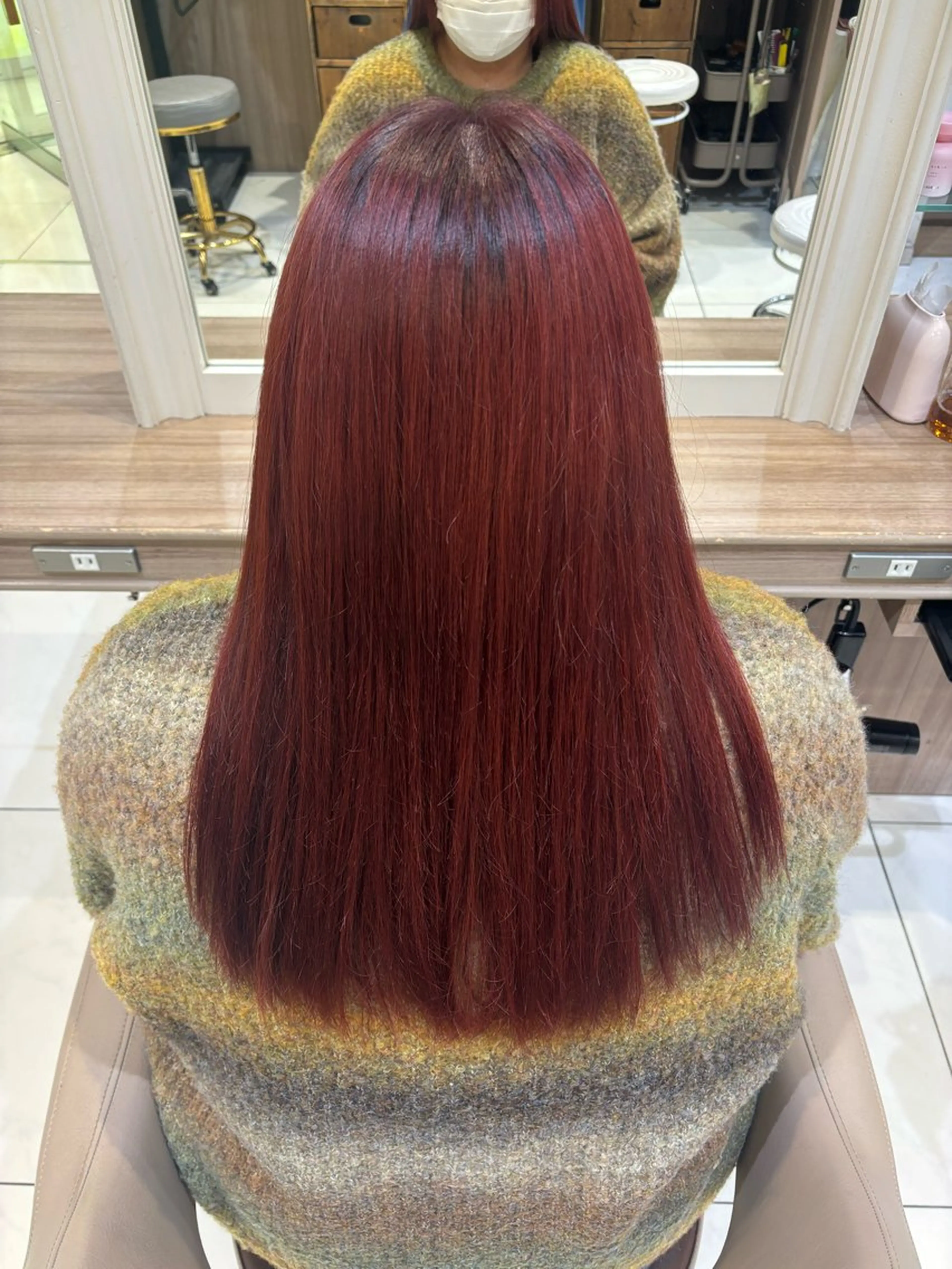 カラー カラーモデル募集中 ヒライミハネのヘアスタイル