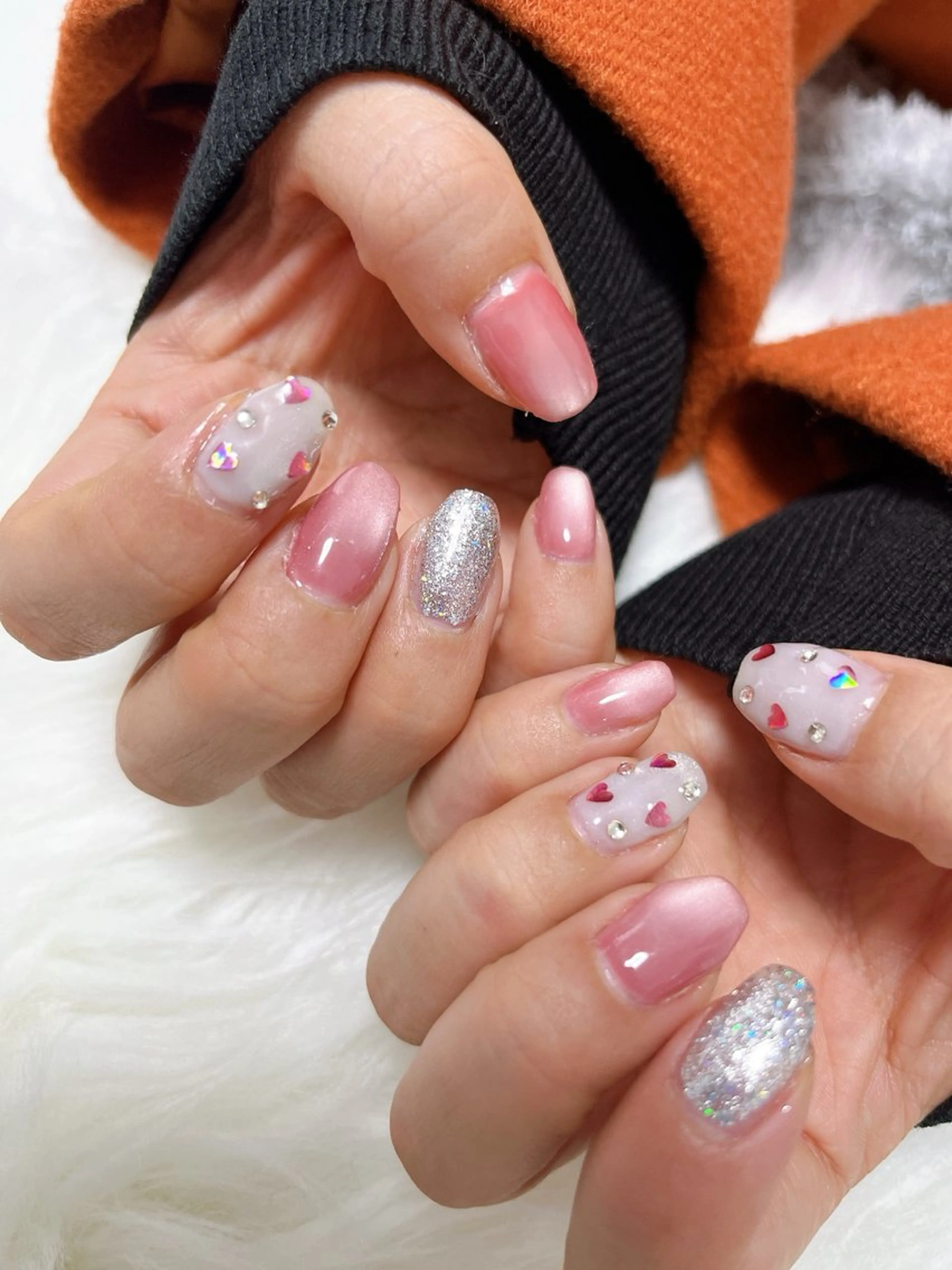 ネイル マグネットネイル シンプルネイル ハンドネイル フットネイル Re: Nailのネイルデザイン