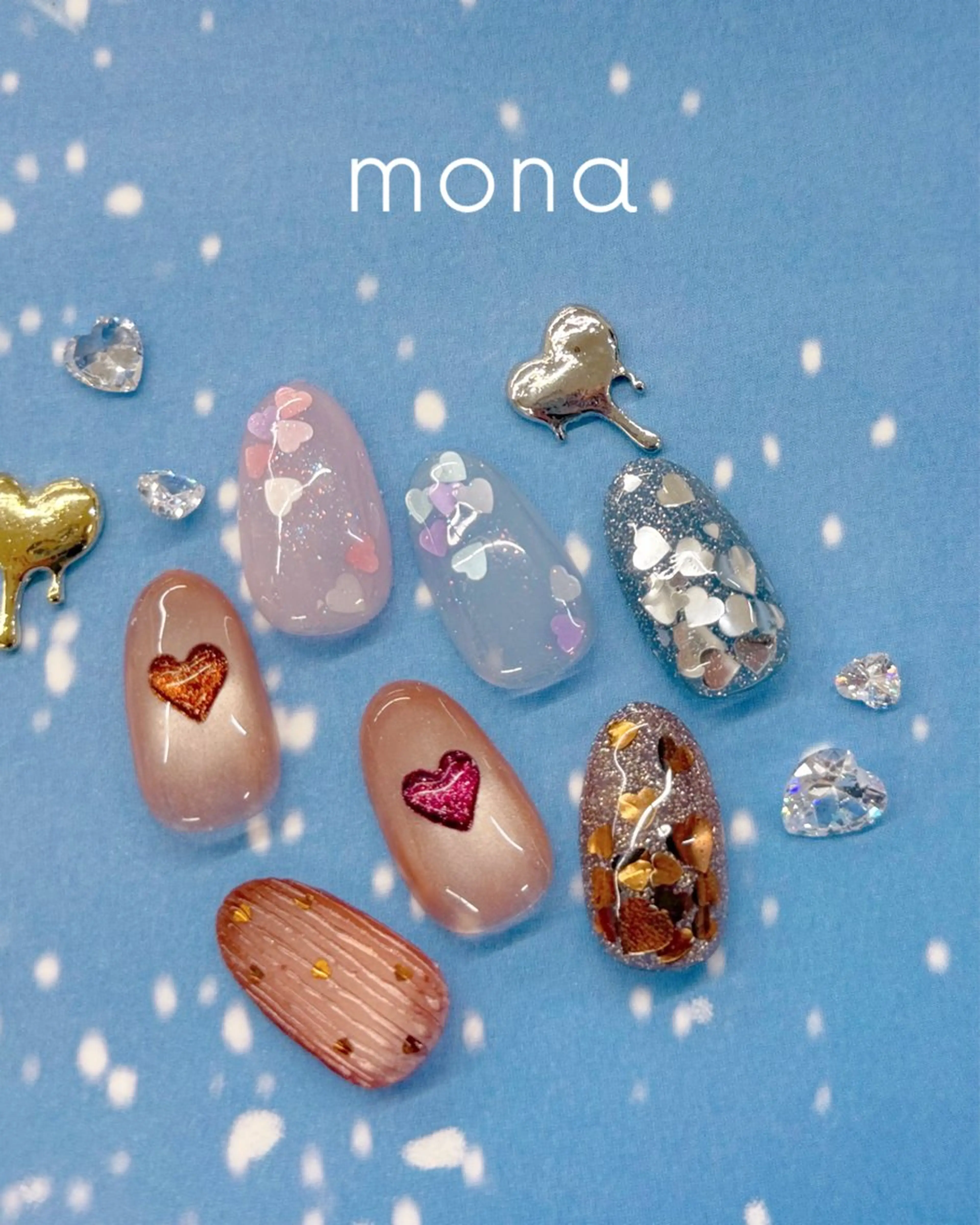 ネイル アートネイル mona Midukiのネイルデザイン