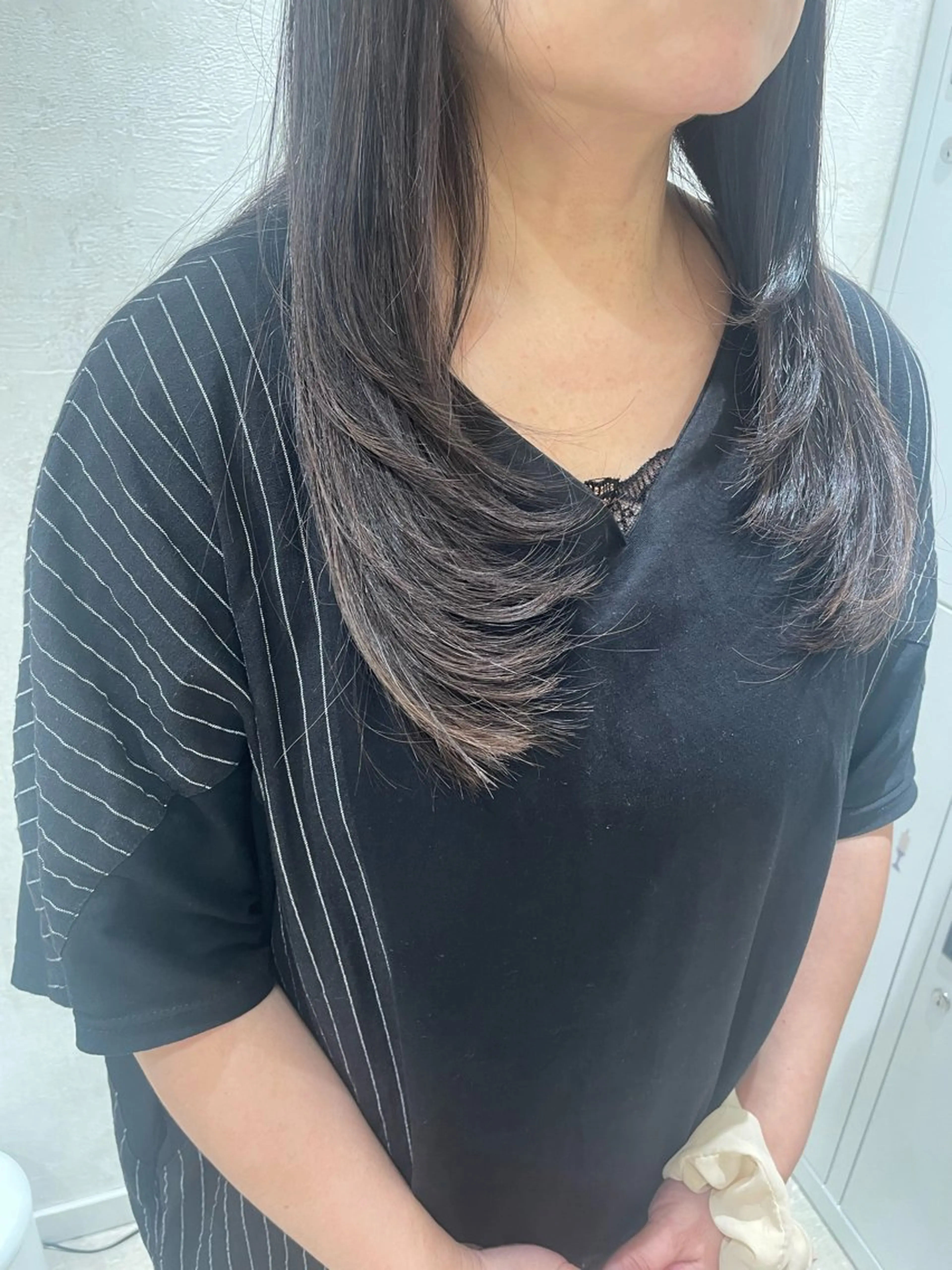 ロング カット レイヤー×ハイライト 🌷RINA🌷のヘアスタイル