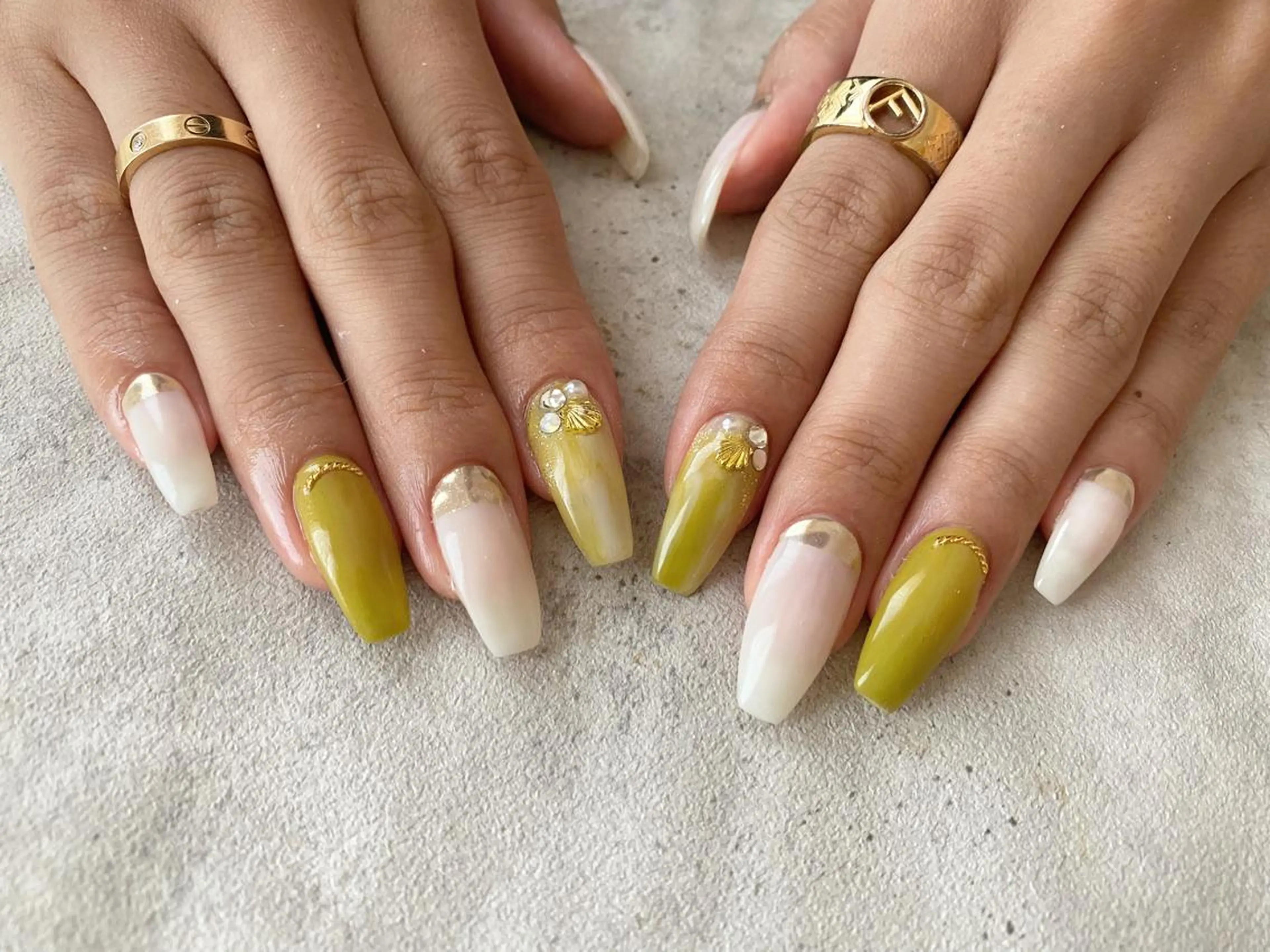 ロング ネイル ハンドネイル ëmma nail_ by chulaのネイルデザイン
