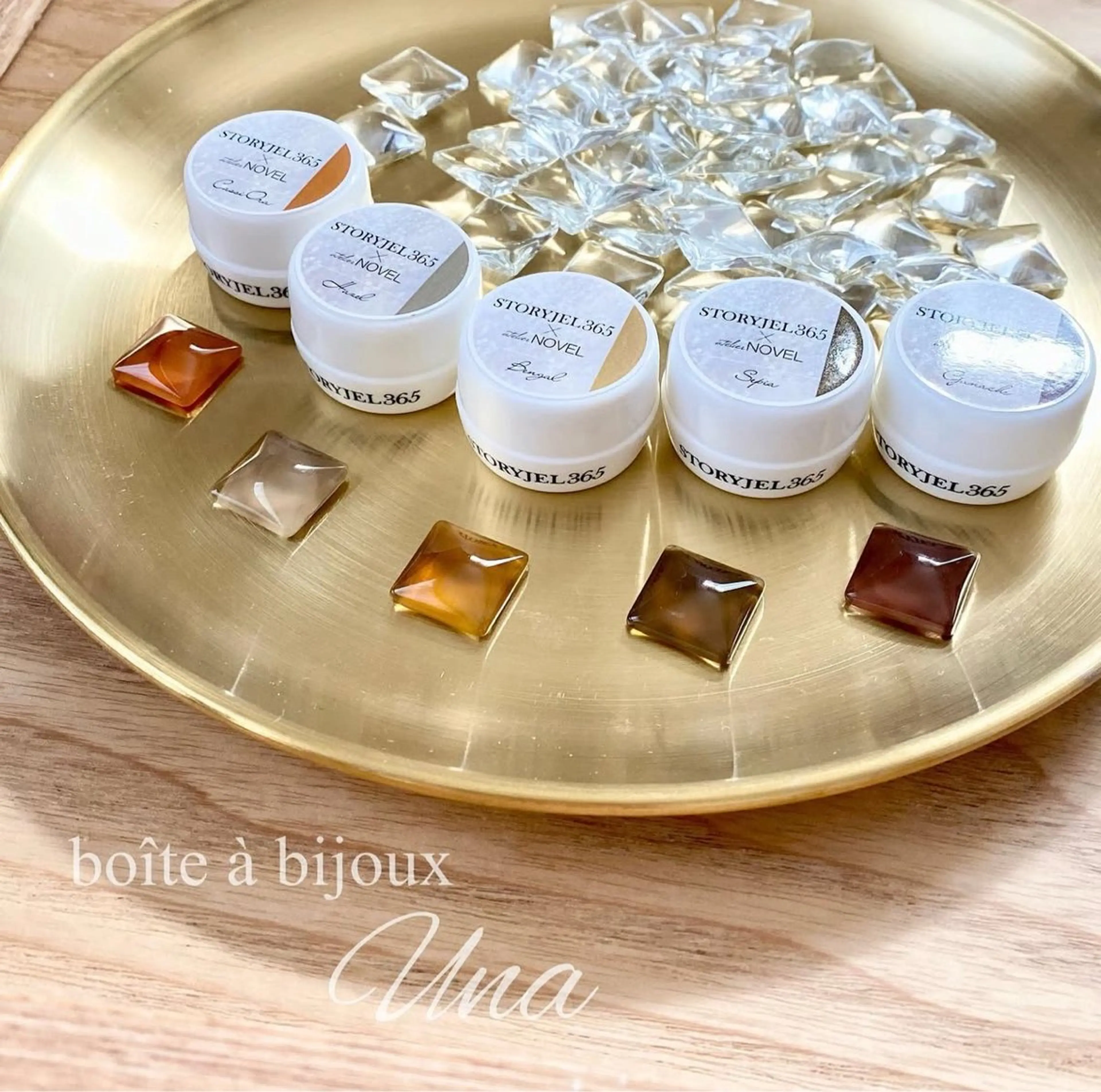 ネイル ニュアンスネイル boite a bijoux Unaのネイルデザイン