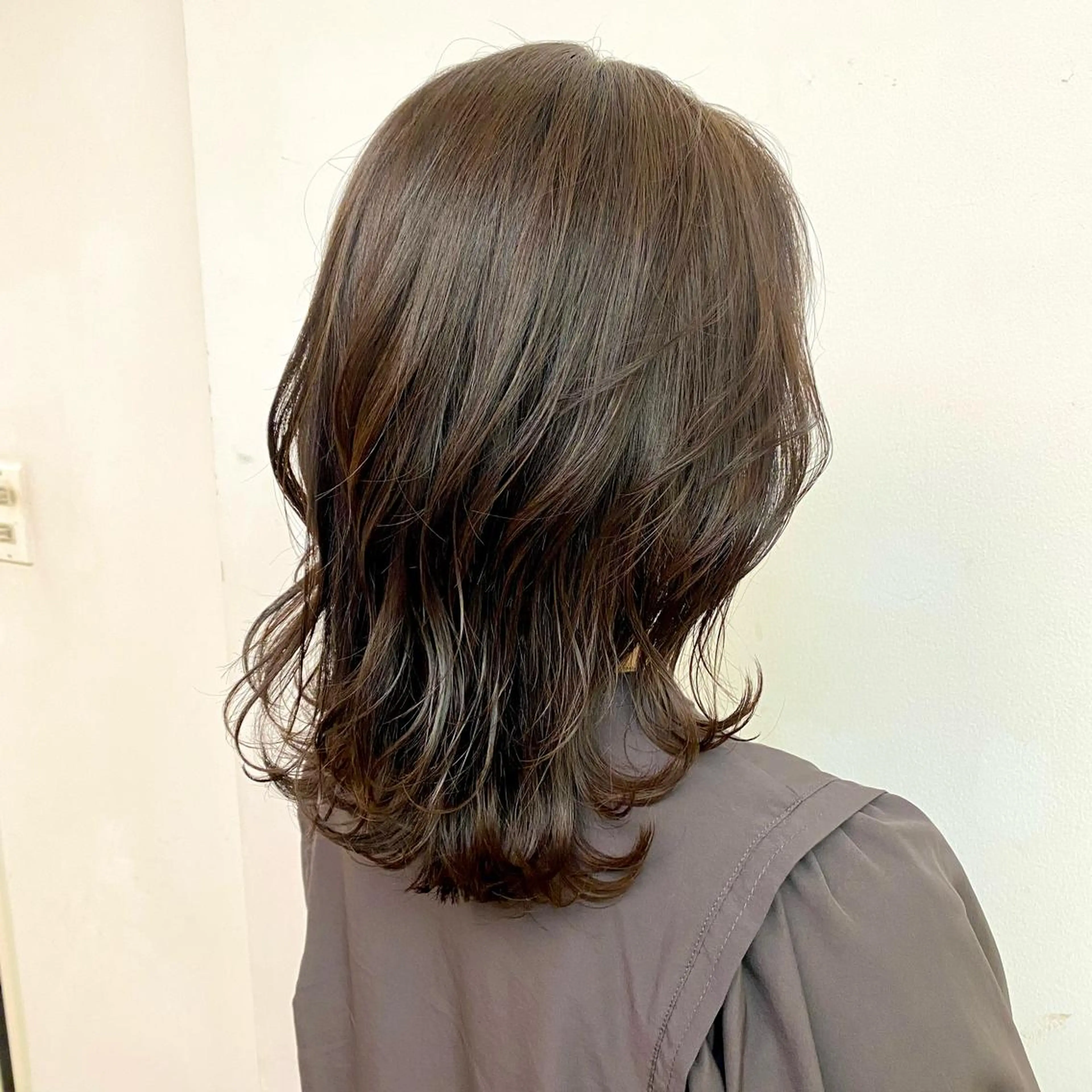 似合わせカット+透明感カラー+潤ミストトリートメントorヘッドスパ（シャンプーブロー込）の写真