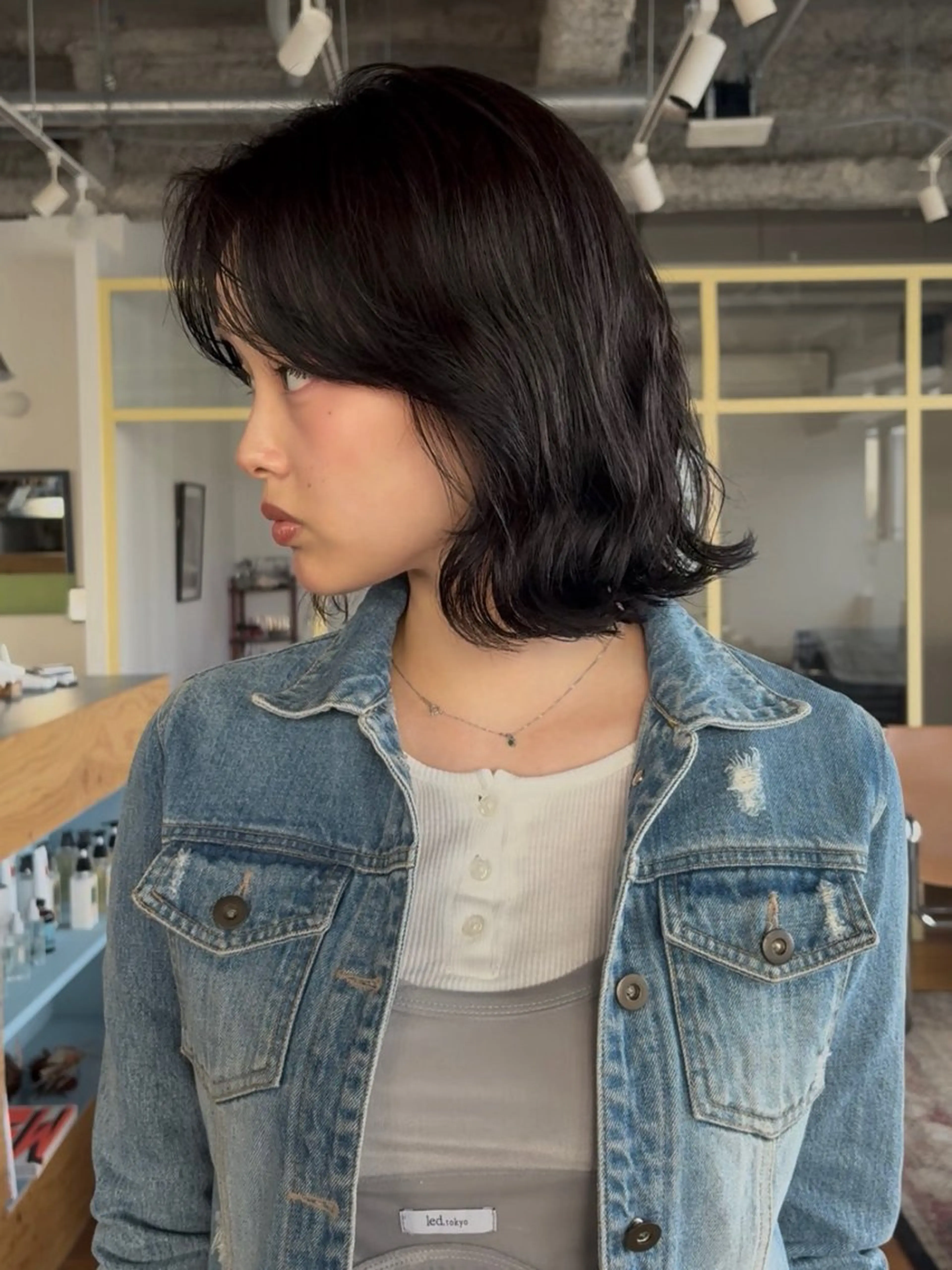 ショート ボブ パーマ ami /yuutenjiのヘアスタイル