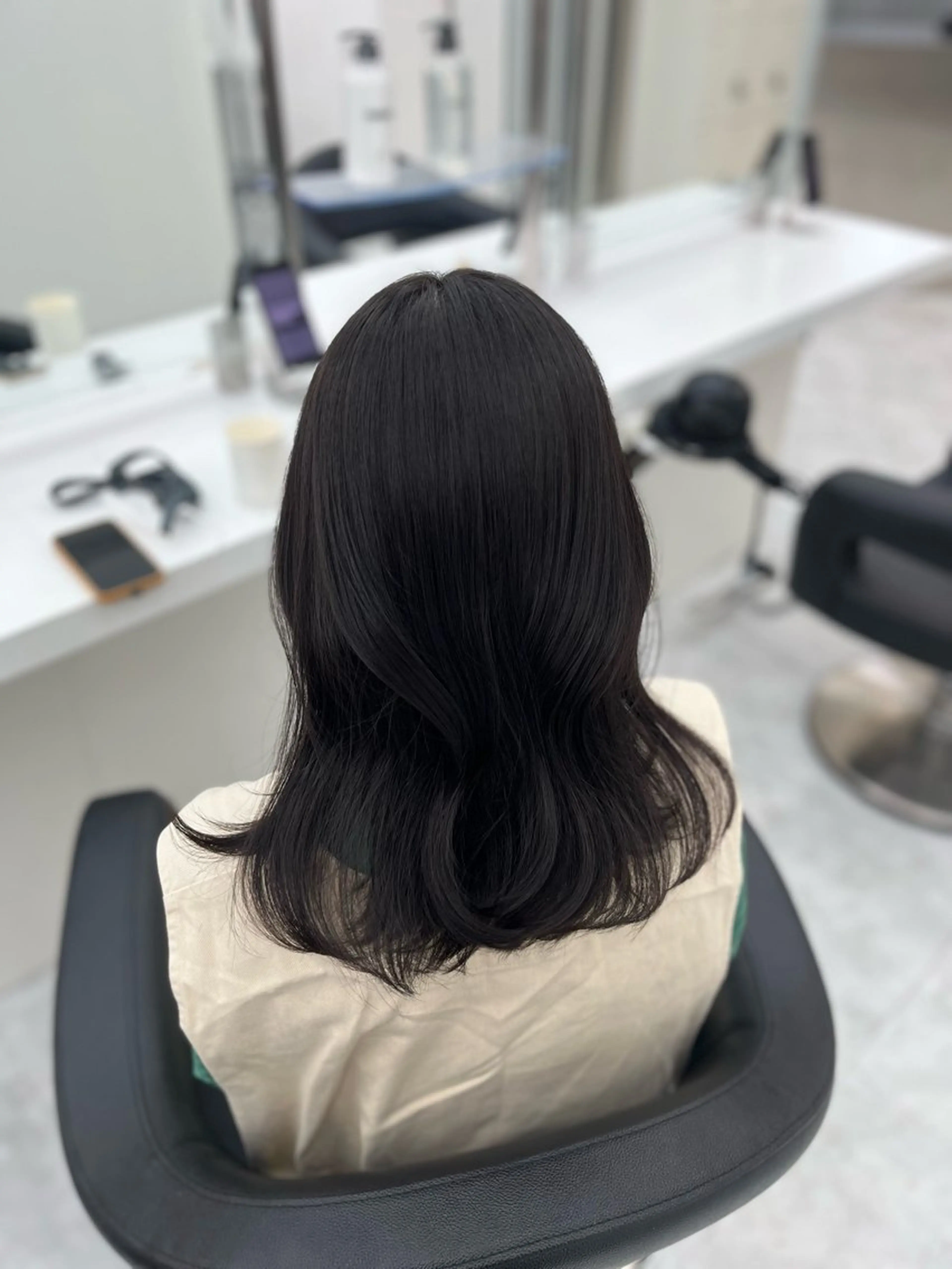セミロング ♡ナチュラルガーリー ♡ベージュ♡RINAのヘアスタイル