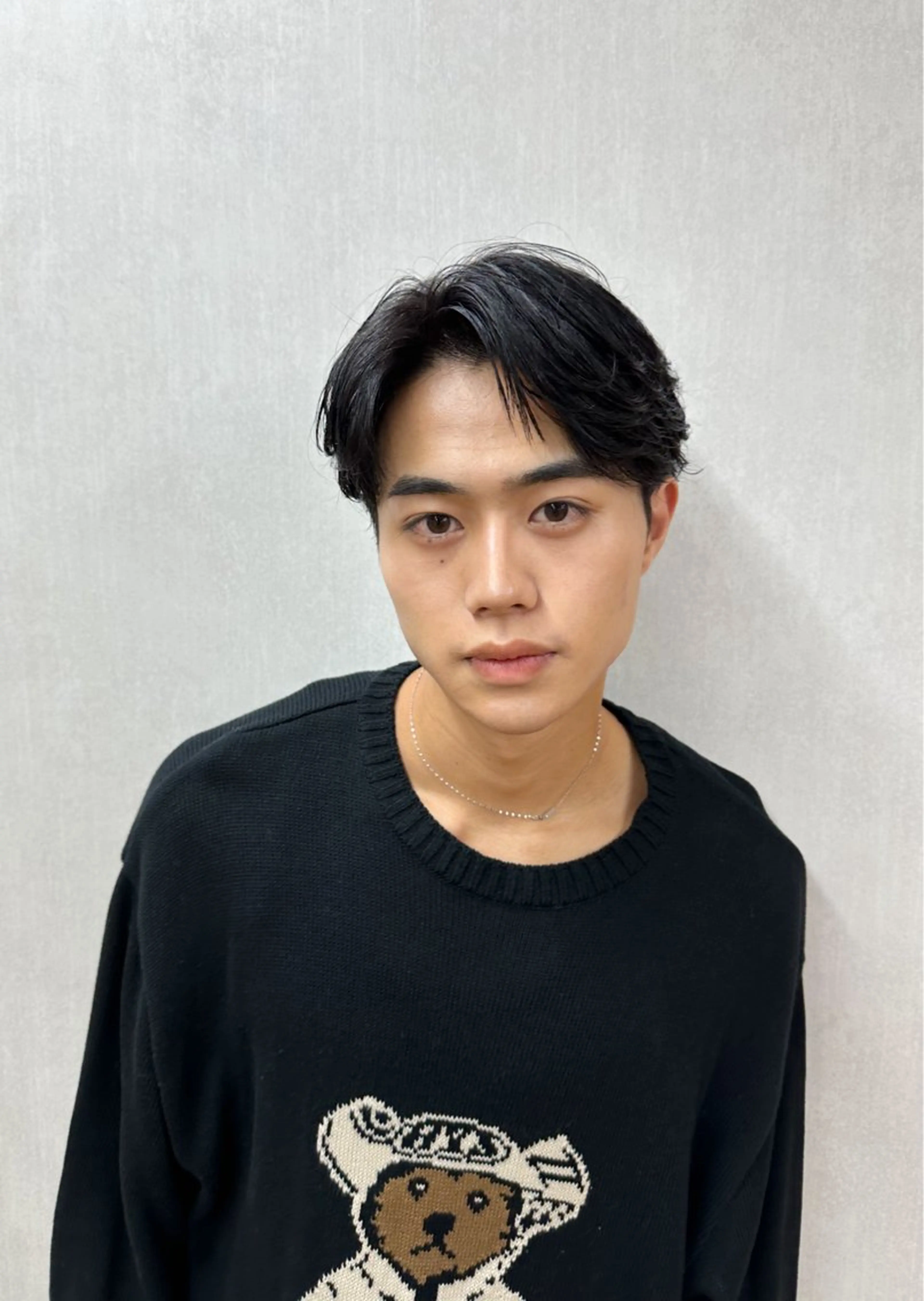 パーマ メンズ メンズカット/ フェザーパーマ/げんのヘアスタイル