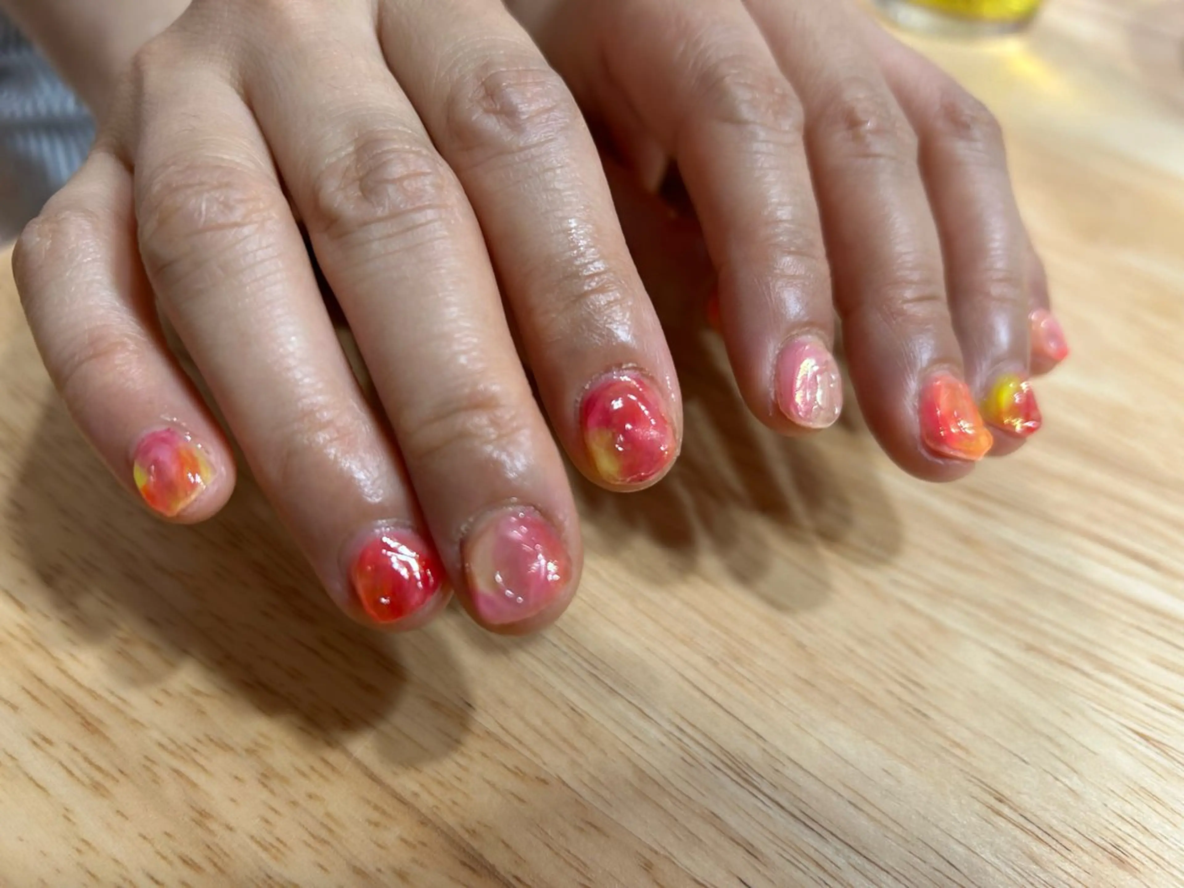 ネイル ジェルネイル ニュアンスネイル ハンドネイル ハンドケア Ainchi nail所属・＊ misa ＊のネイルデザイン