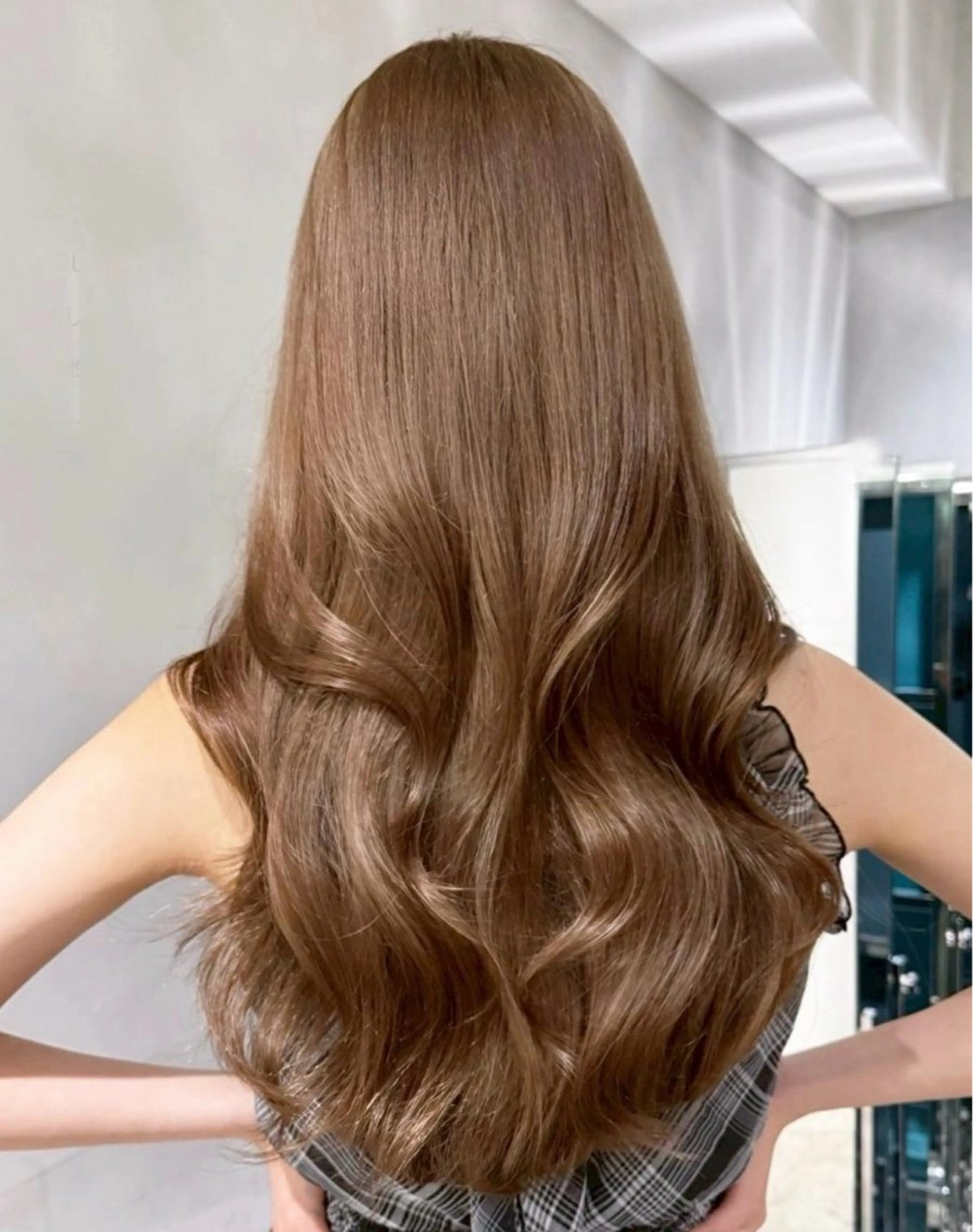 ロング カラー ヘアカラー トリートメント 似合わせ美髪ヘア✨ 天王寺．阿倍野🌈のヘアスタイル