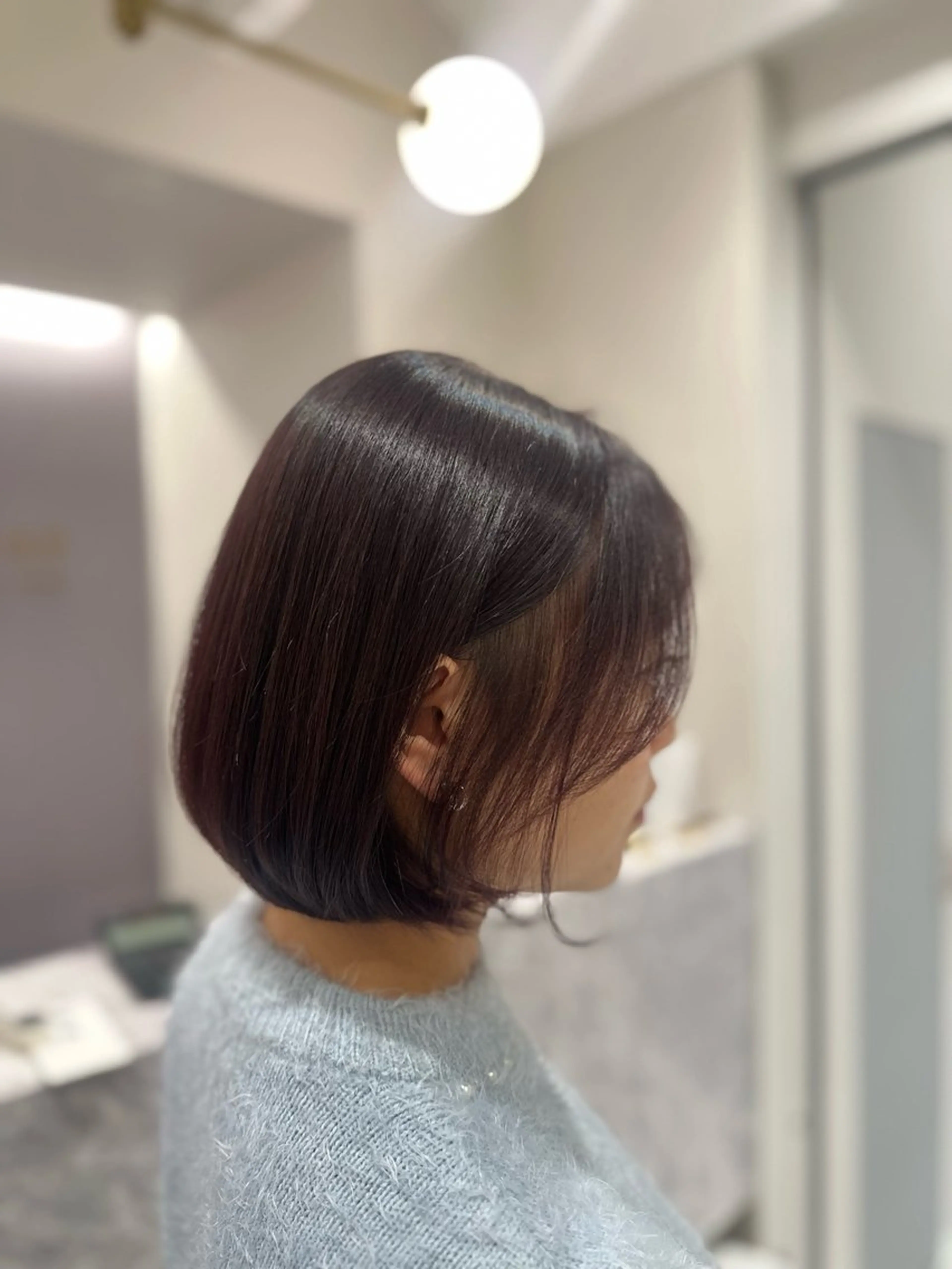 ショート カラー カット ヘアカラー ヘッドスパ 韓国レイヤー✨ yasuko銀座のヘアスタイル