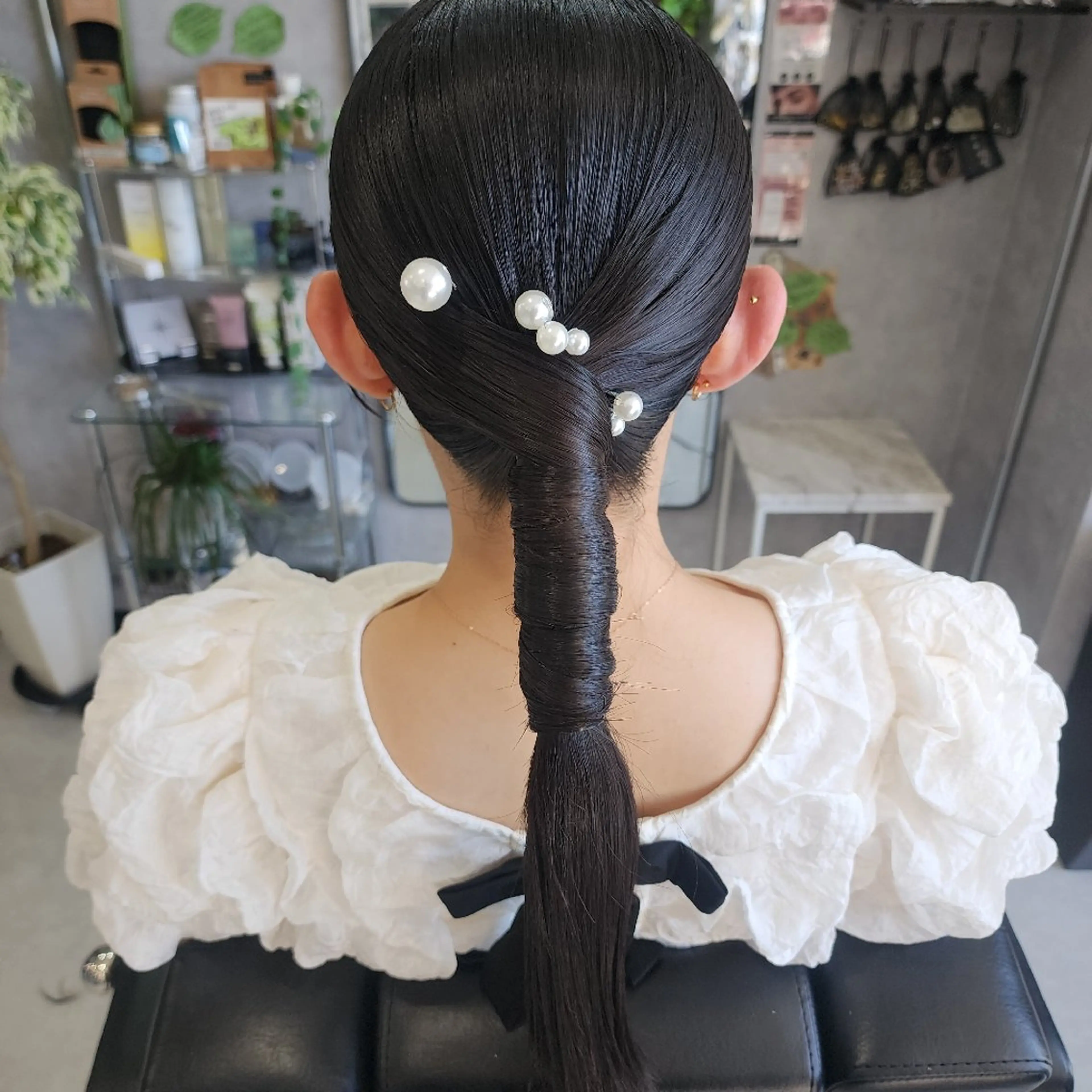 ヘアアレンジ 成人式 卒業式のヘアスタイル ESTELA... OHARA のヘアスタイル