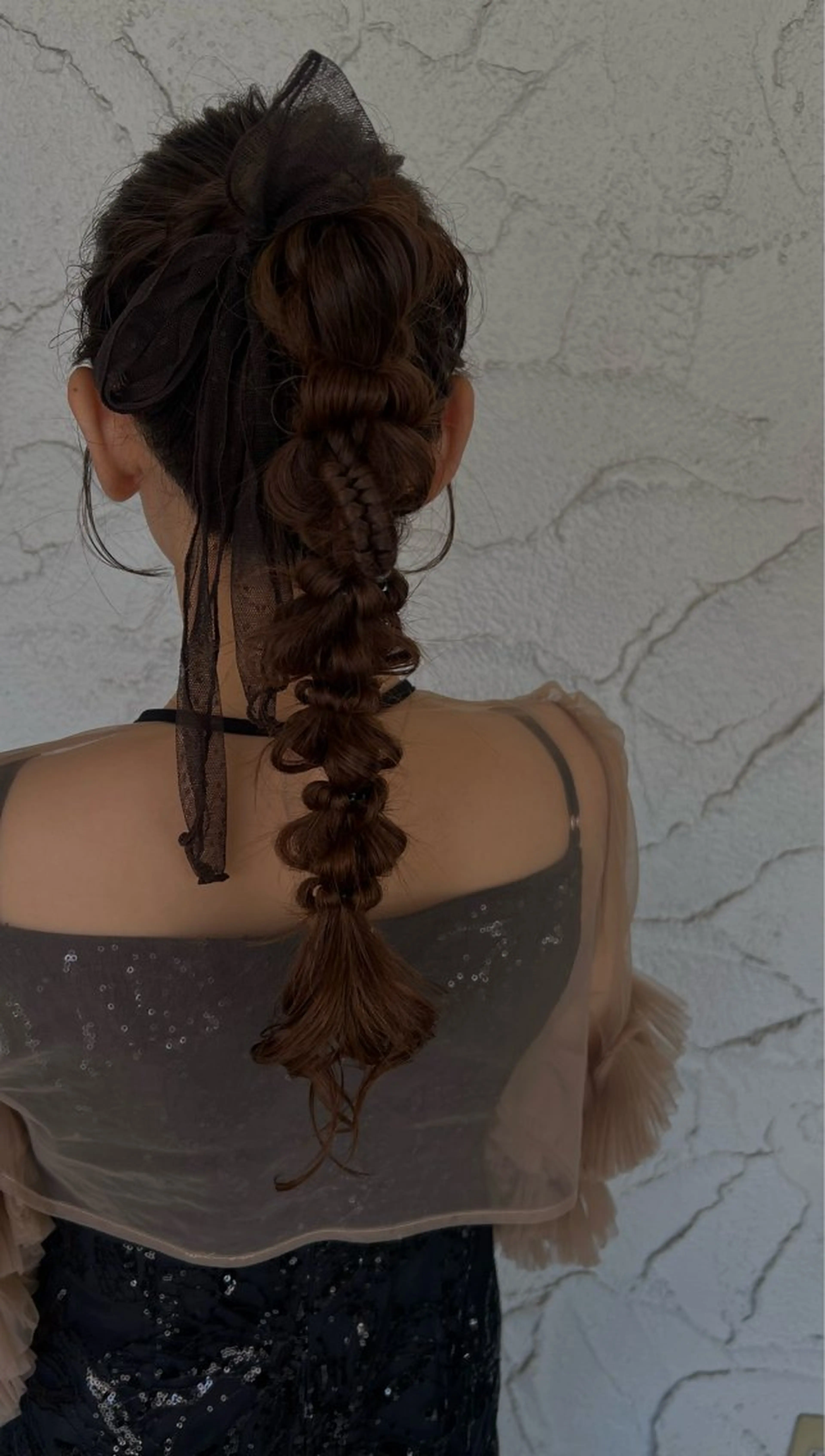 ロング ヘアセット JILL ユキのヘアスタイル