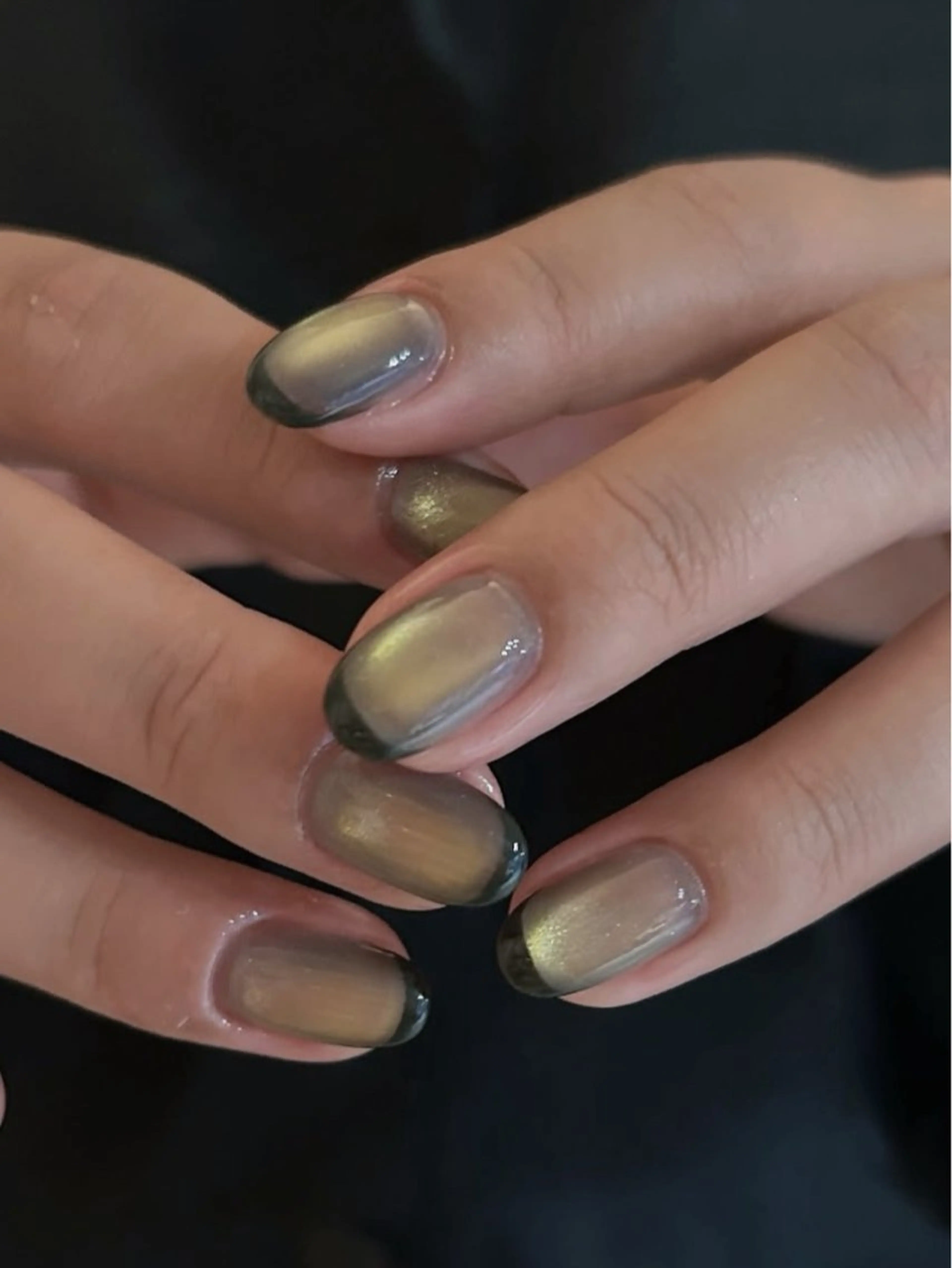 ネイル アートネイル 韓国ネイル ニュアンスネイル ぷっくりネイル talo .のネイルデザイン