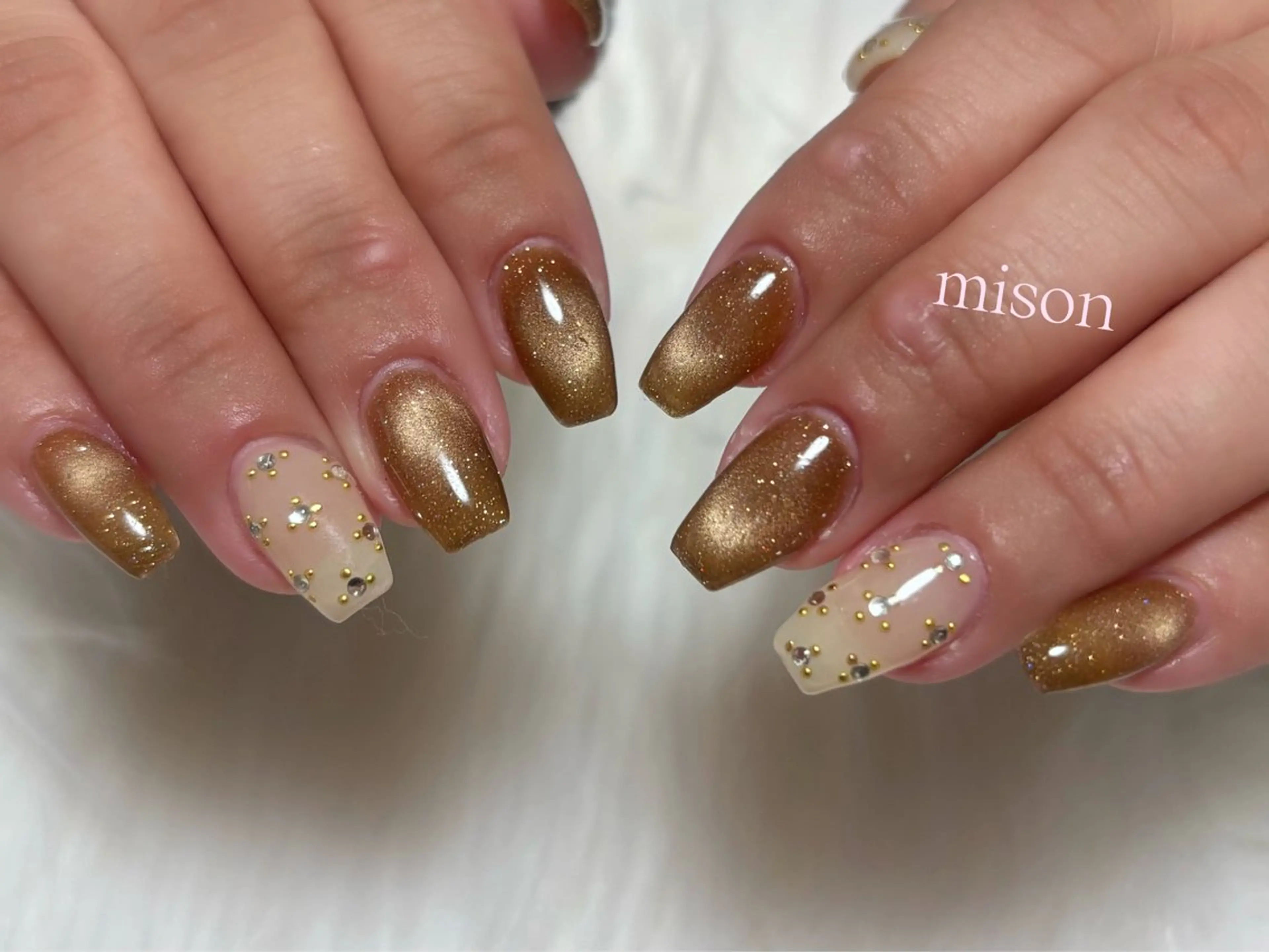 ネイル mison所属・mison 安形友花のネイルデザイン