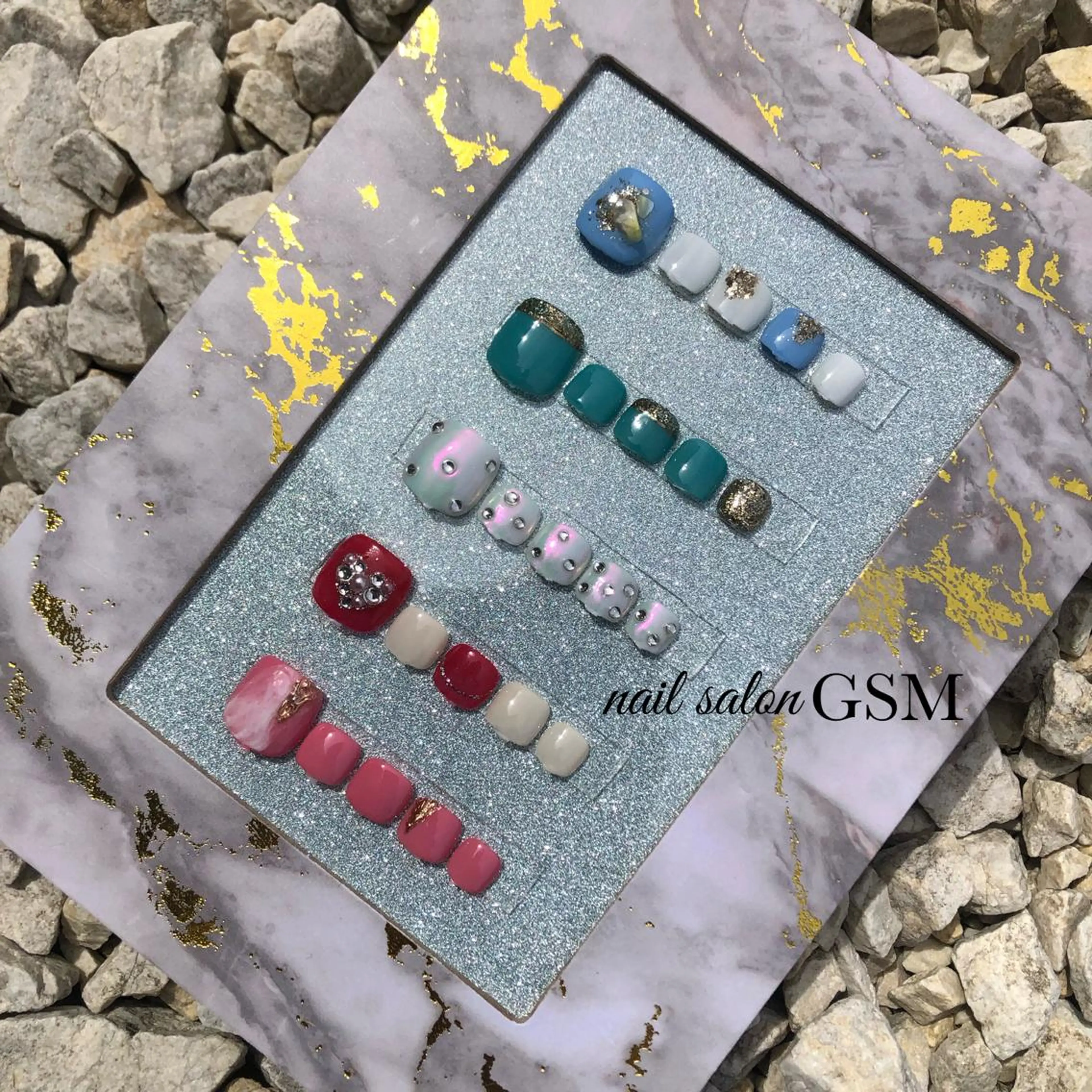 ネイル フットネイル nail salon GSMのネイルデザイン