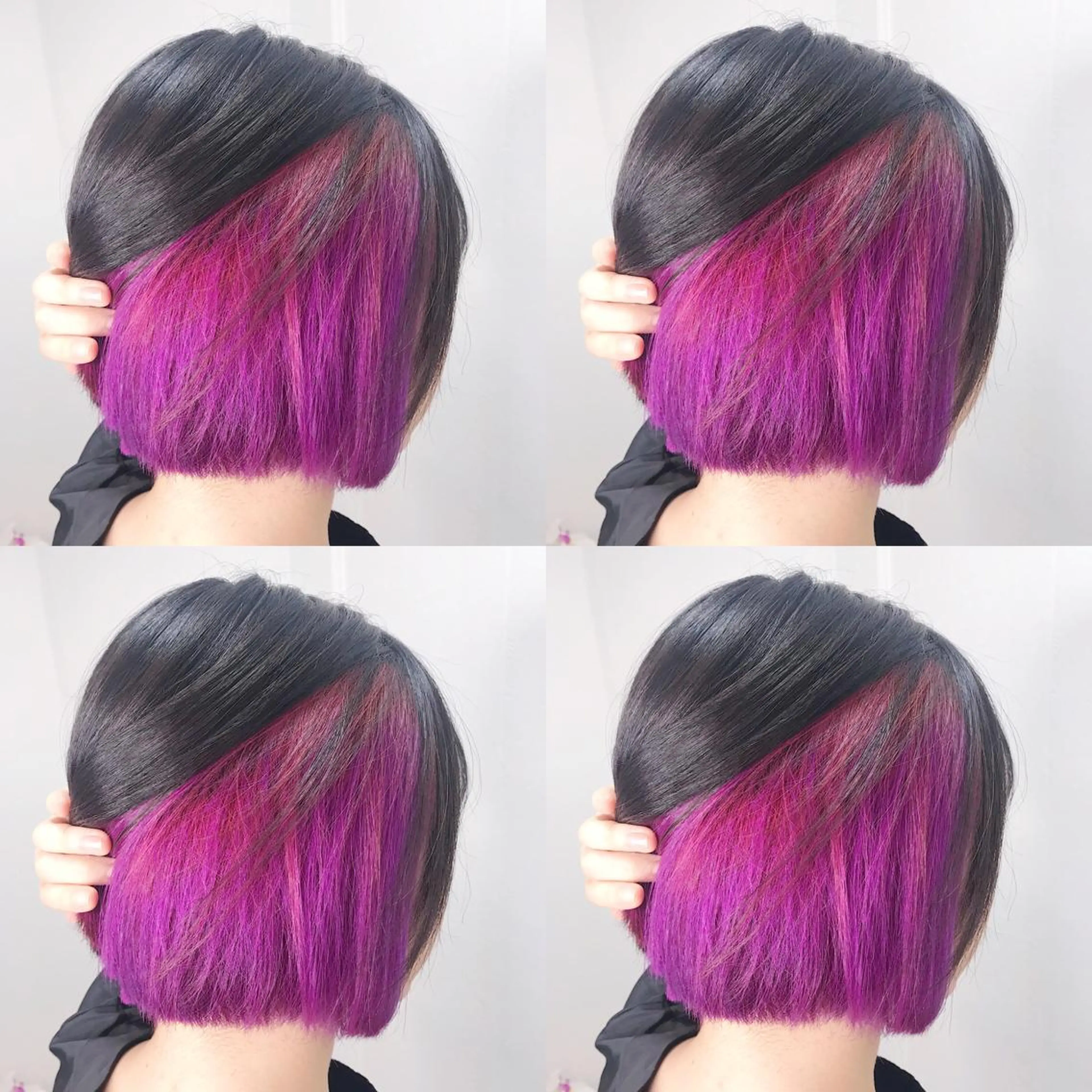 ミディアム カラー ヘアアレンジ ヘアカラー トリートメント TAKUMAブリーチ /切りっぱなし🪽のヘアスタイル