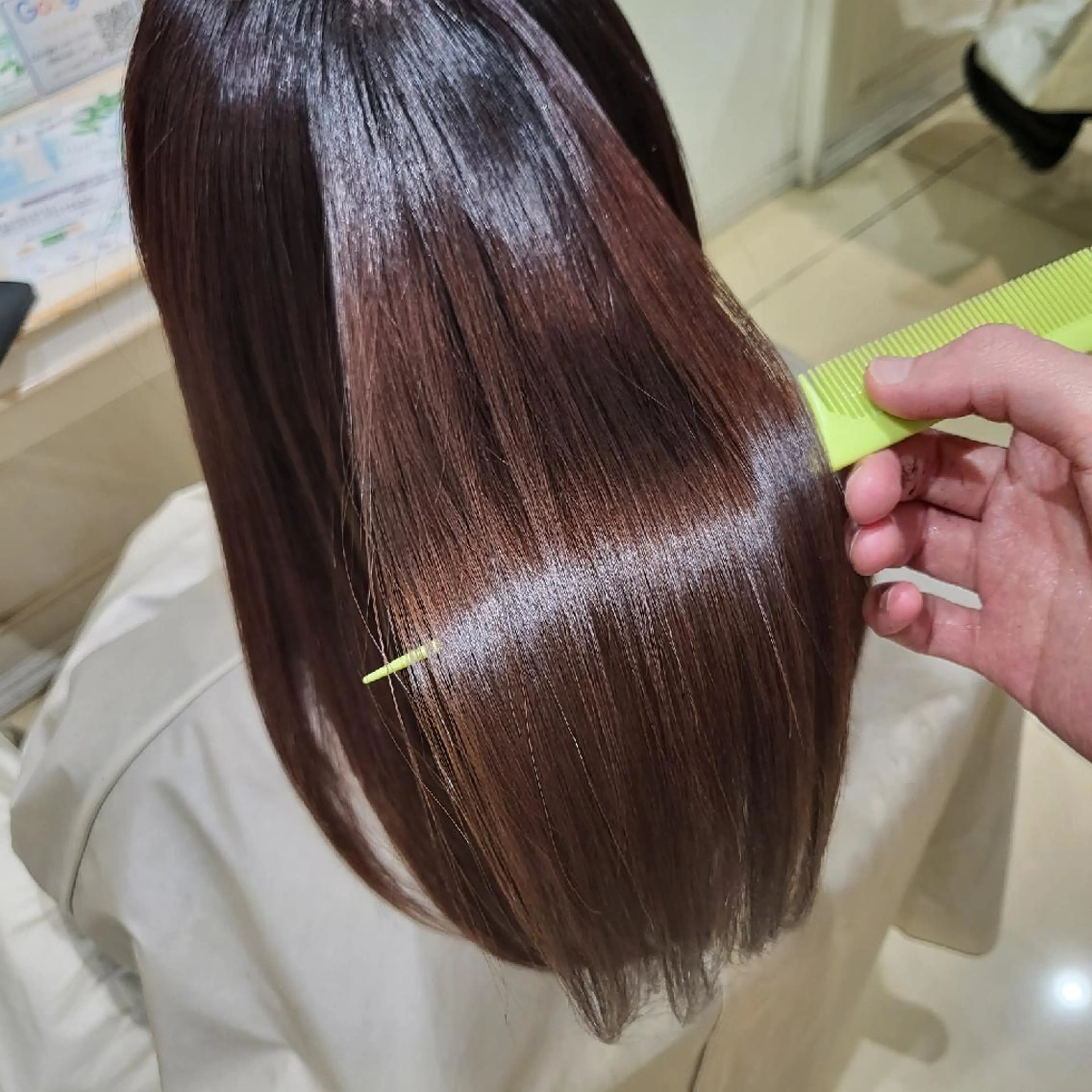 ロング 社内カット講師・店長 菅原賢一のヘアスタイル