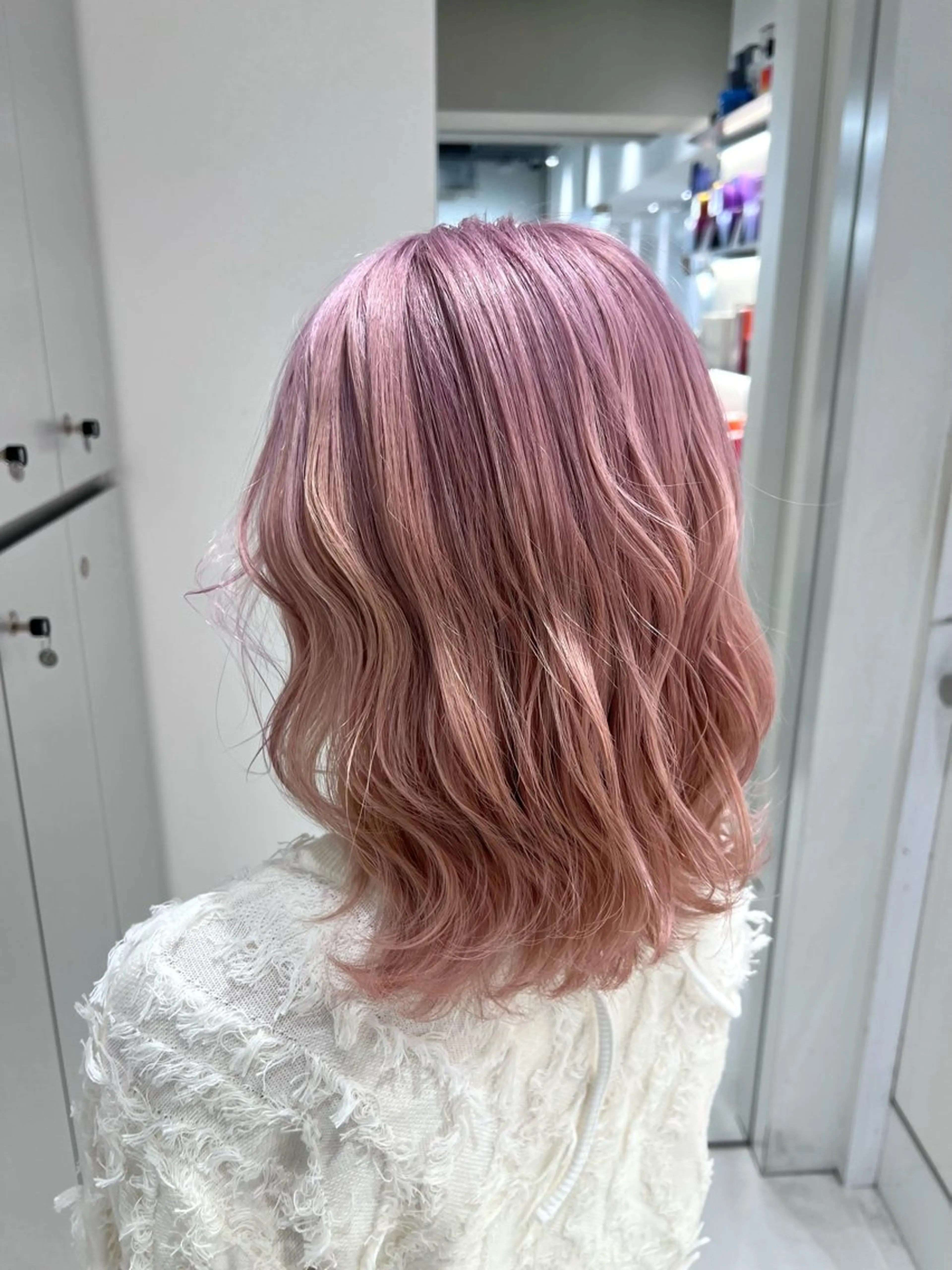 ロング カラー ヘアカラー トリートメント 🌈 YUUNA🌈のヘアスタイル
