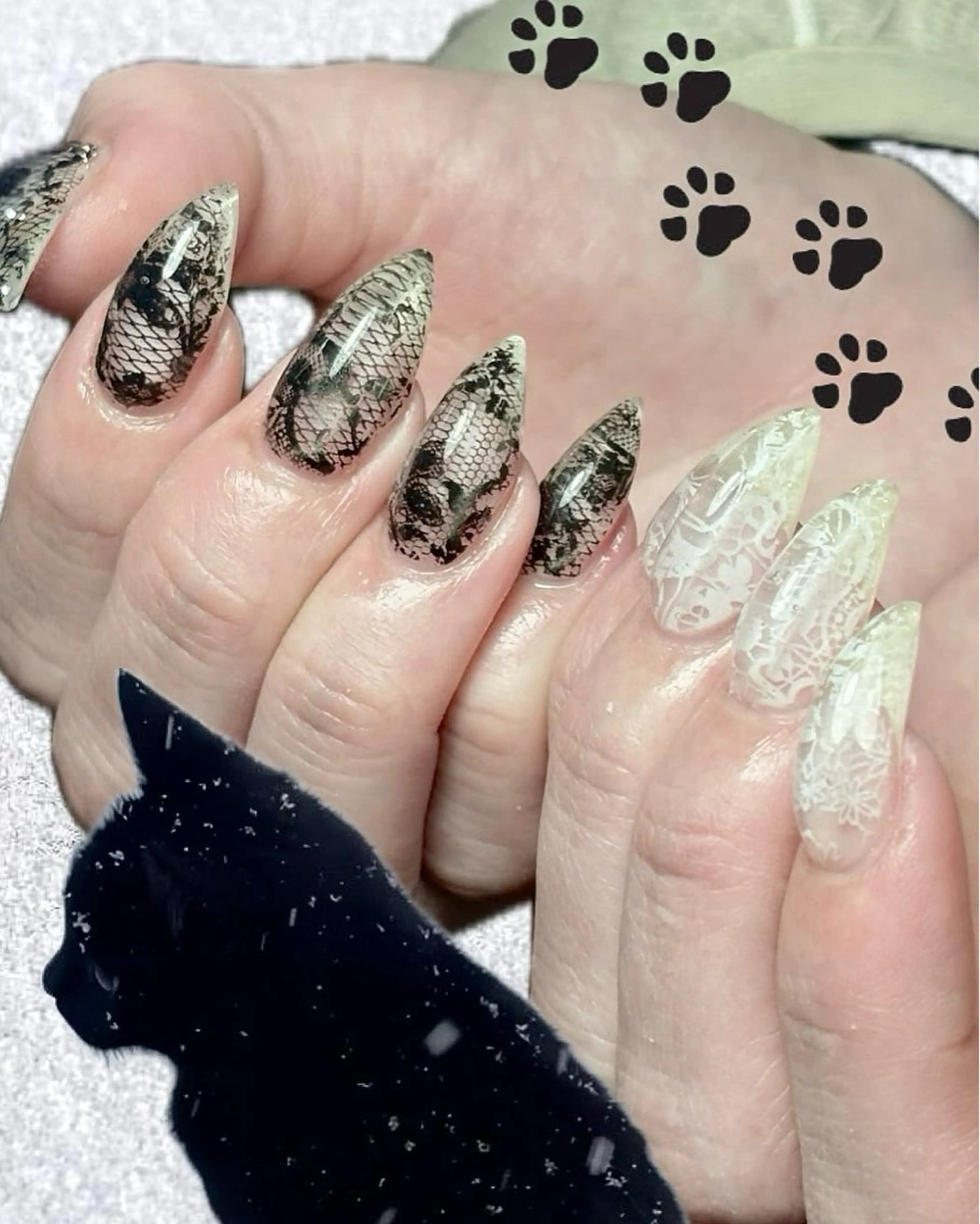 ネイル チークネイル 桜ネイル 長さ出し フットネイル ジェルネイル ハンドネイル XIINH NAIL SALONのネイルデザイン