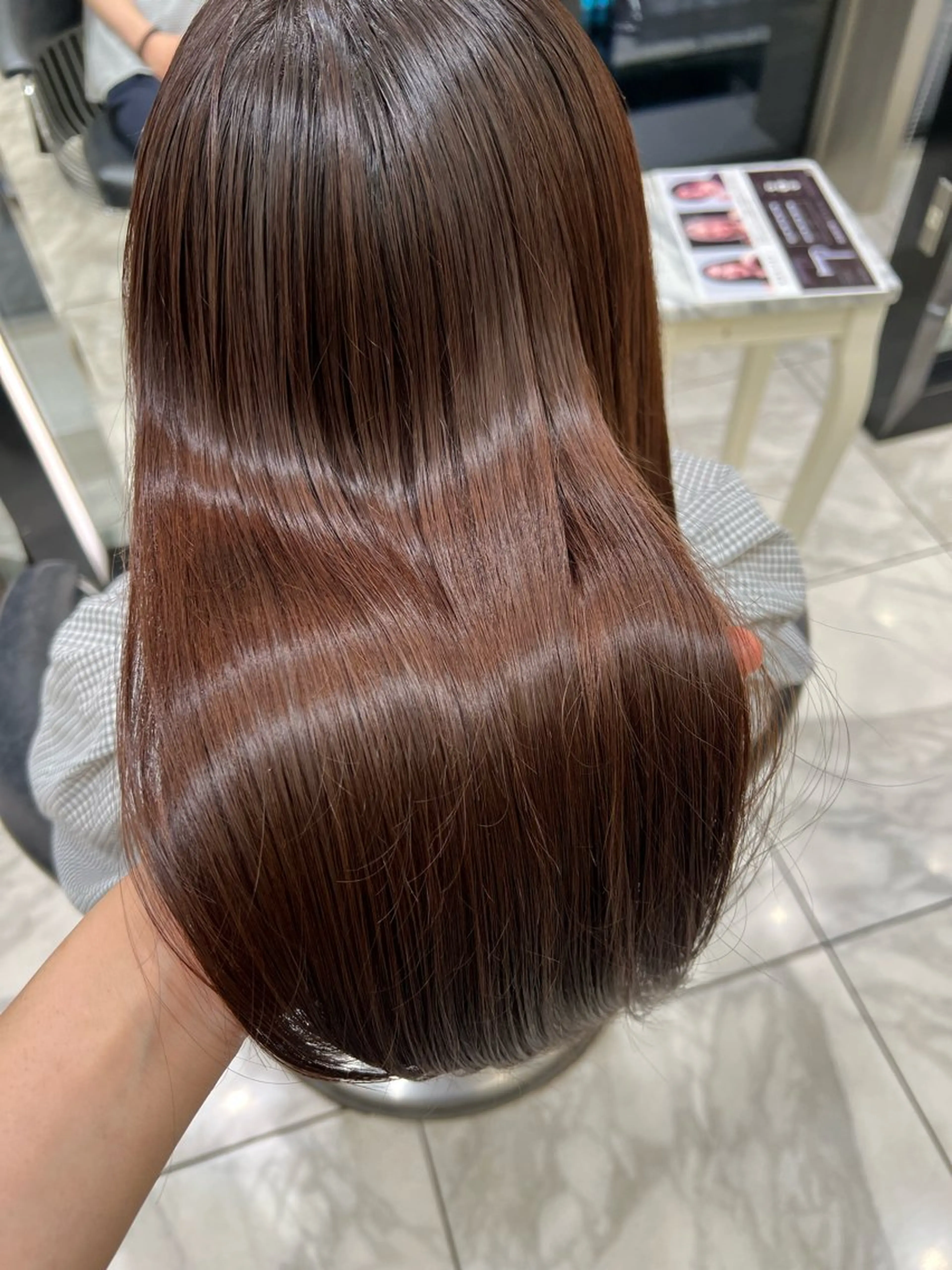 【髪質改善treatment】髪にハリコシが欲しい方！ストレートやデジタルパーマしてる方にオススメです🎀の写真