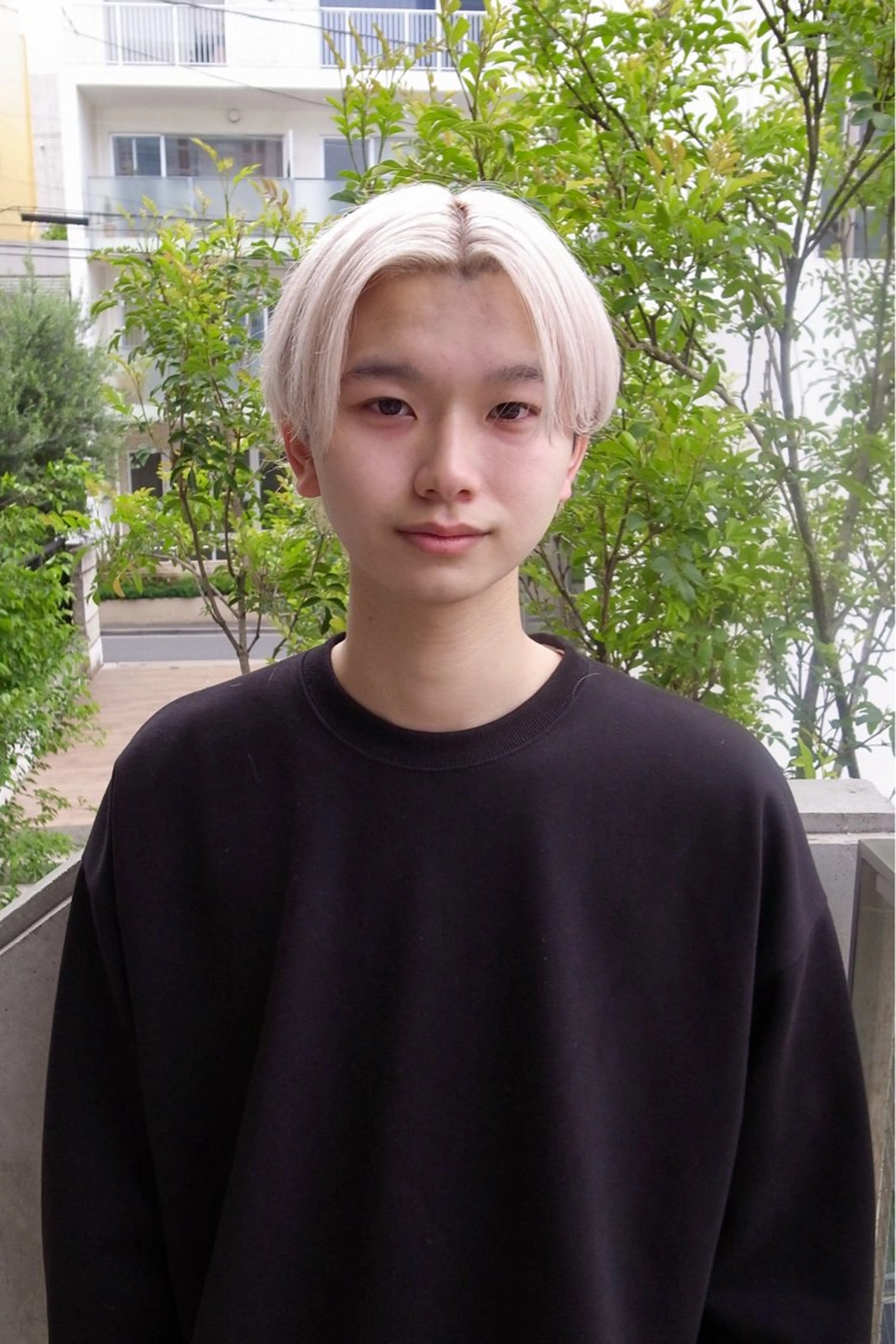 ショート カラー ブロンド ホワイトブロンド ハイライト🌟/ ボブ/豊田のヘアスタイル