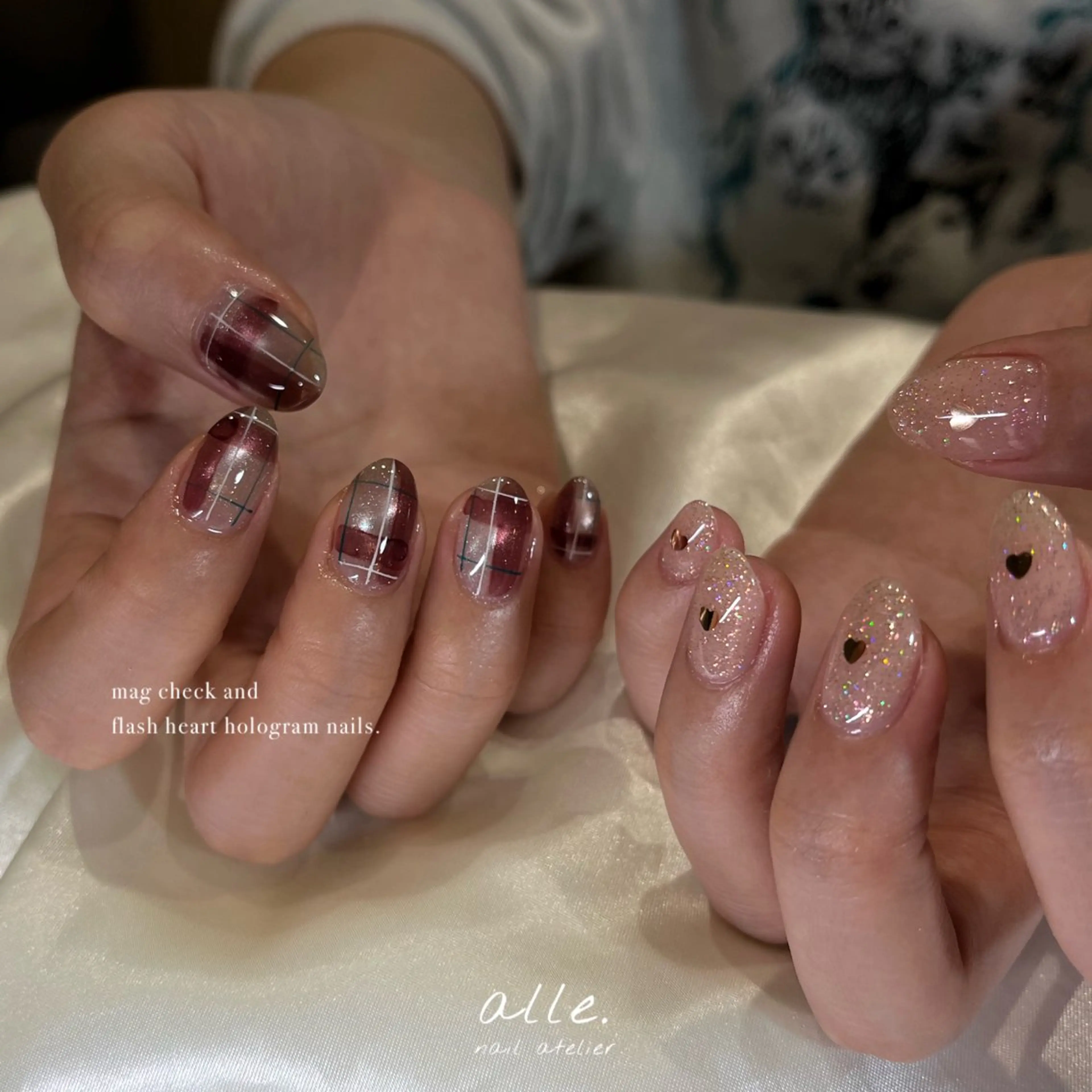 ネイル ハンドネイル atelier alle.のネイルデザイン