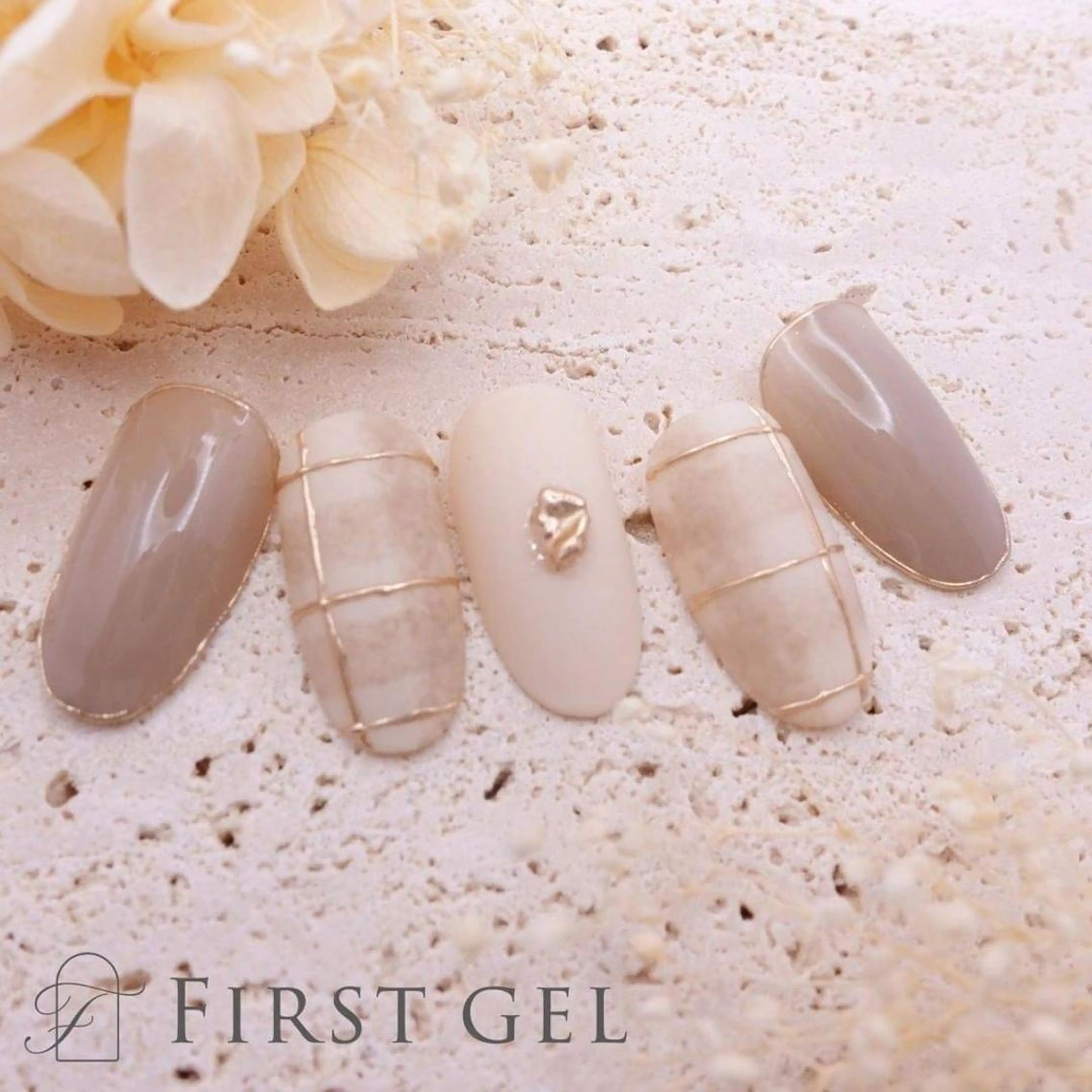 ネイル FIRST天神駅直結 jrメンバーJUNのネイルデザイン